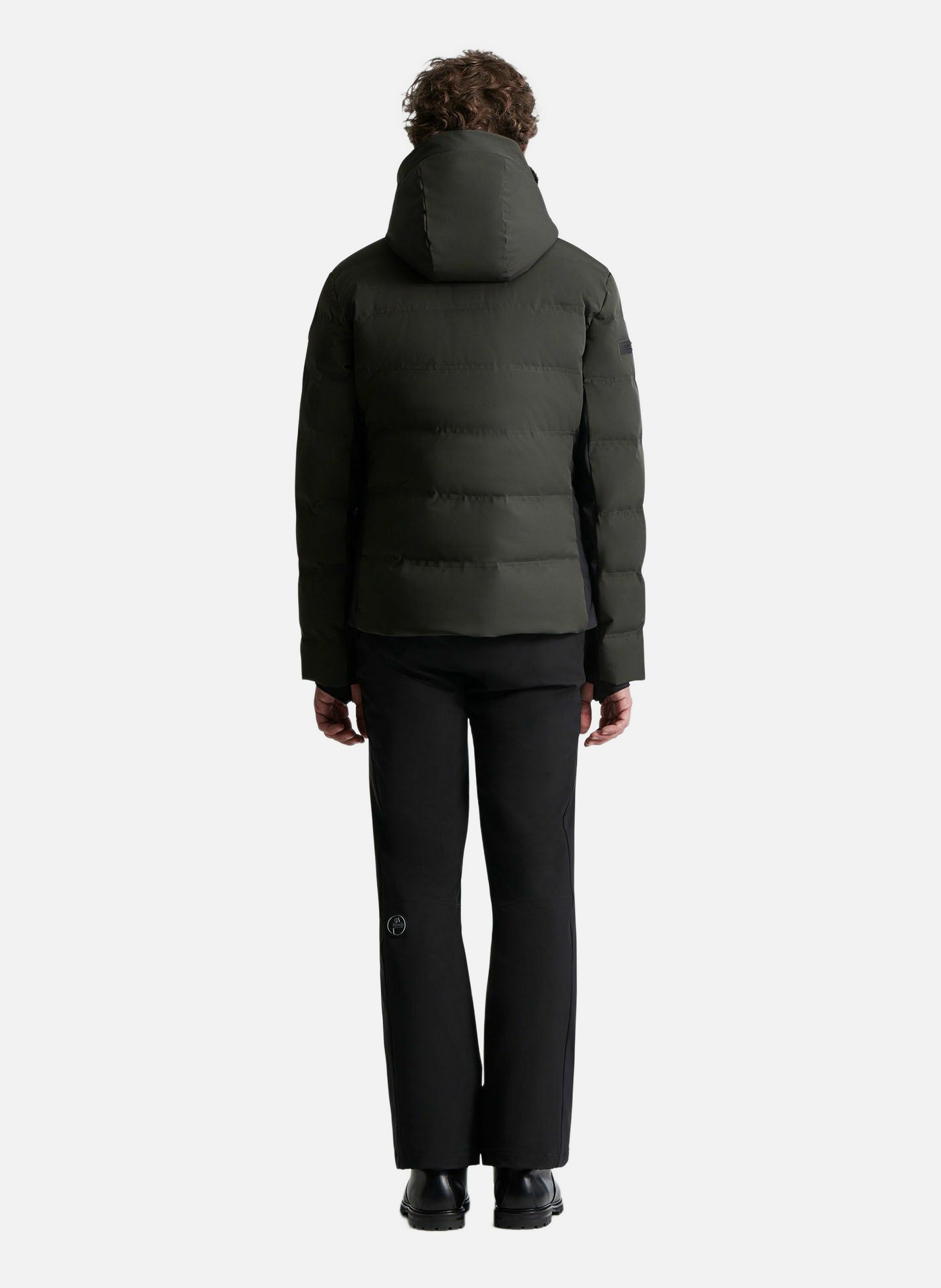 Veste de ski berlioz col montant coupe regular FUSALP Vert