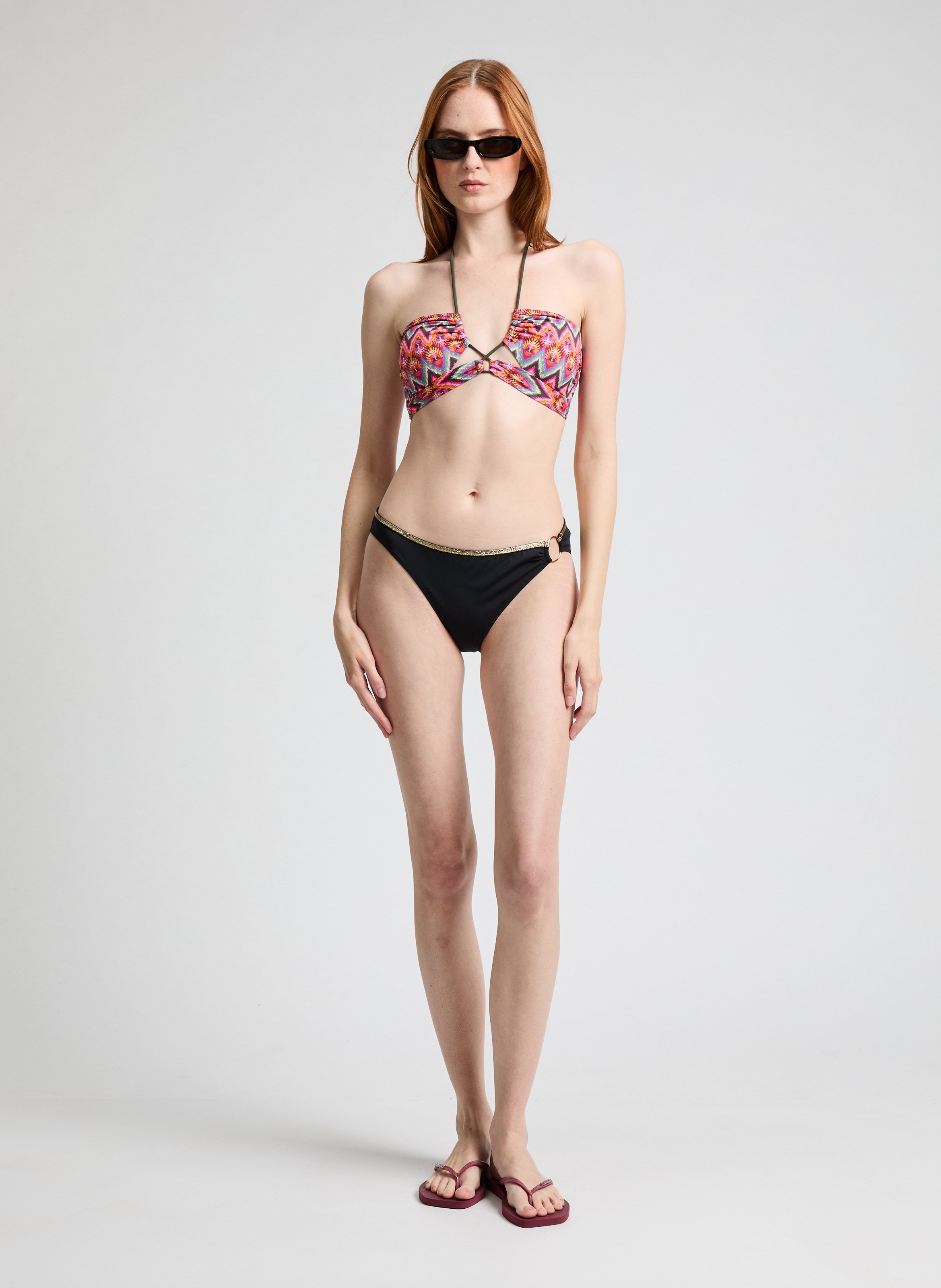 Haut de maillot de bain imprimé  BANANA MOON Orange