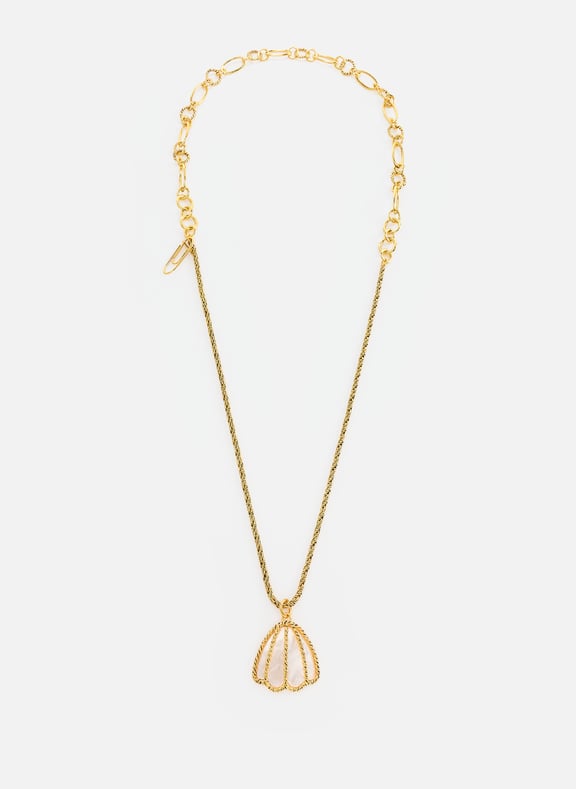 Collier Aquarama Doré by AURELIE BIDERMANN AURELIE BIDERMANN Collier Aquarama Doré