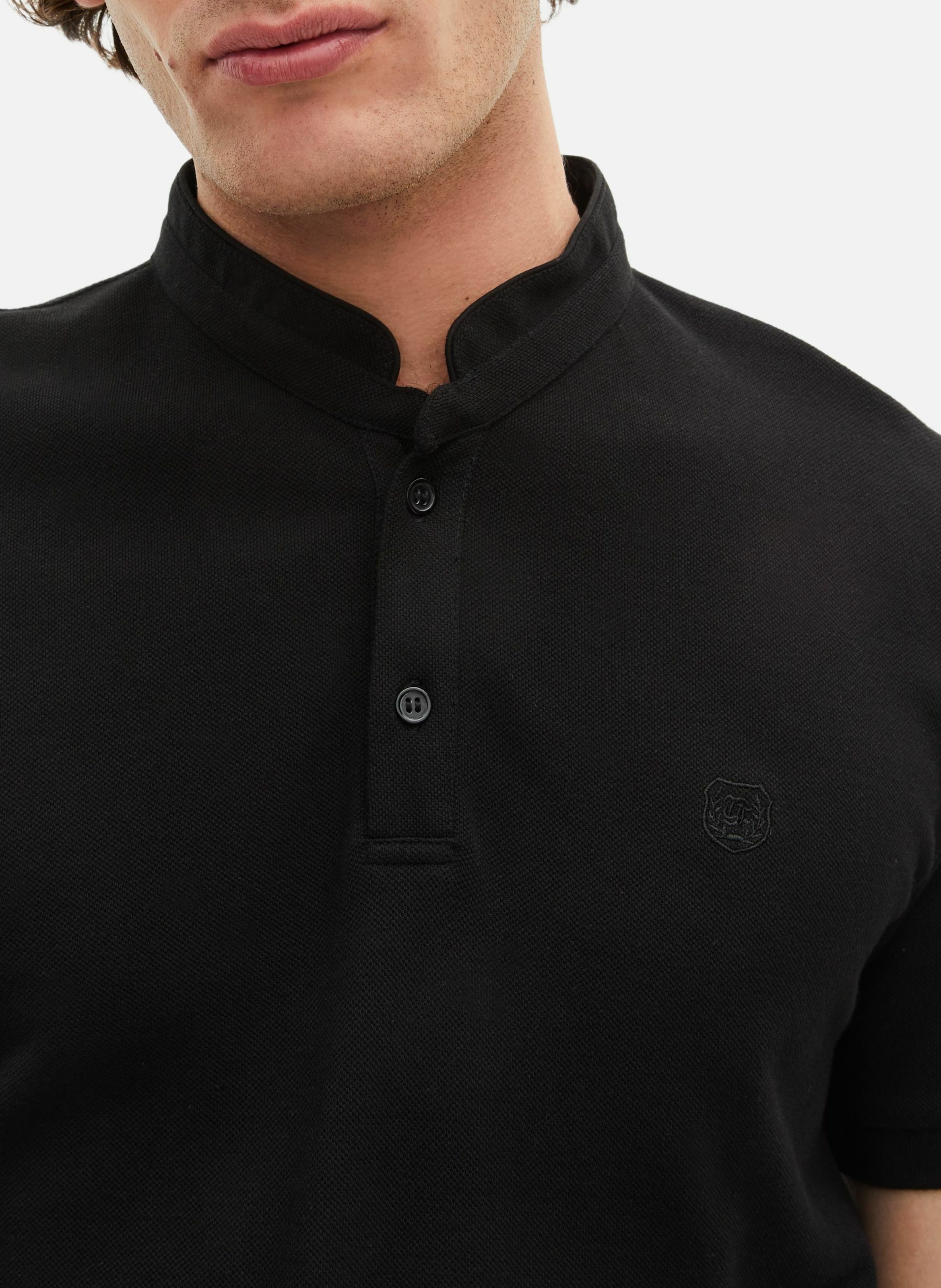 Polo en coton piqué THE KOOPLES Noir