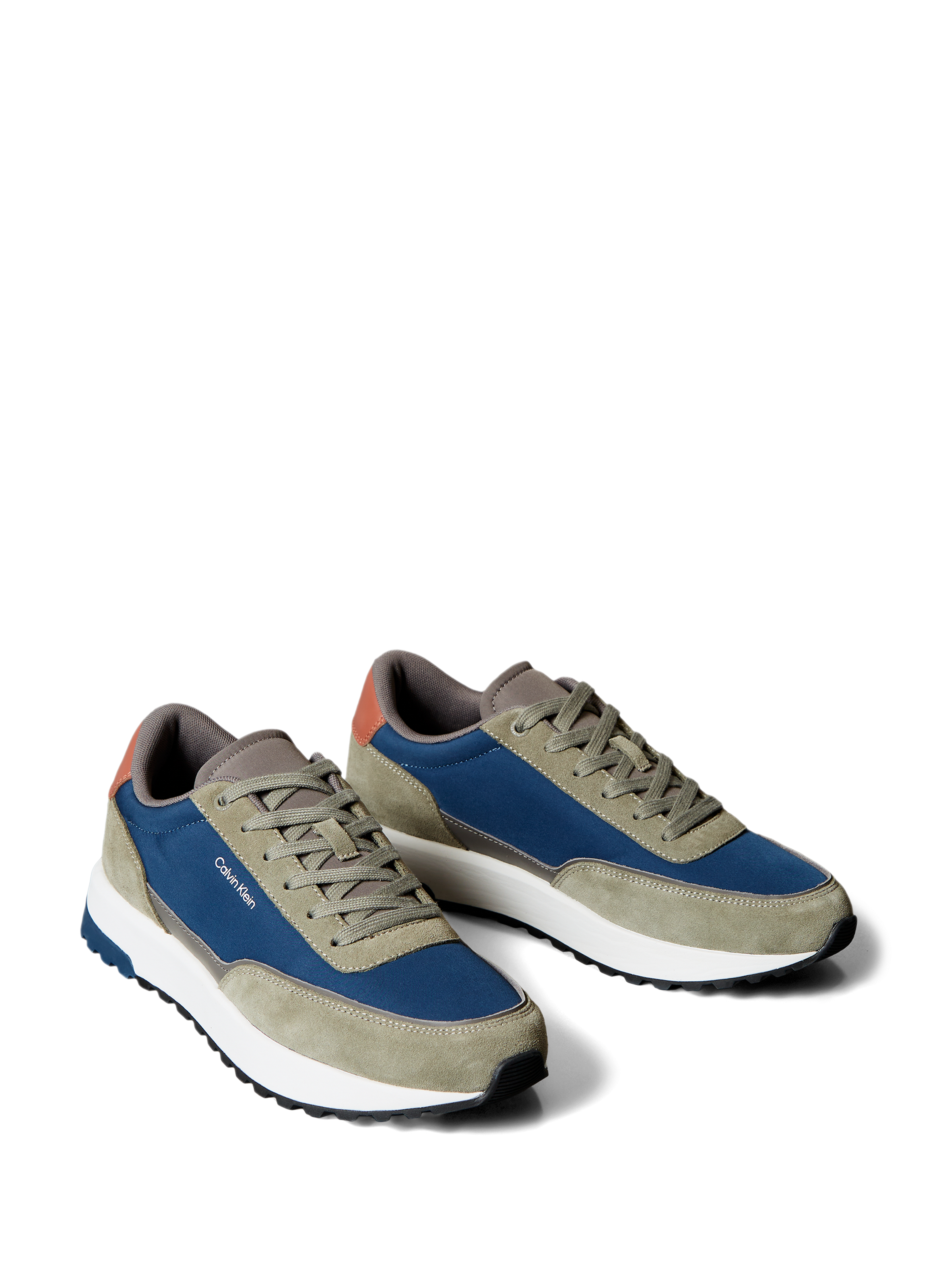 Leather sneakers CALVIN KLEIN Multicolour