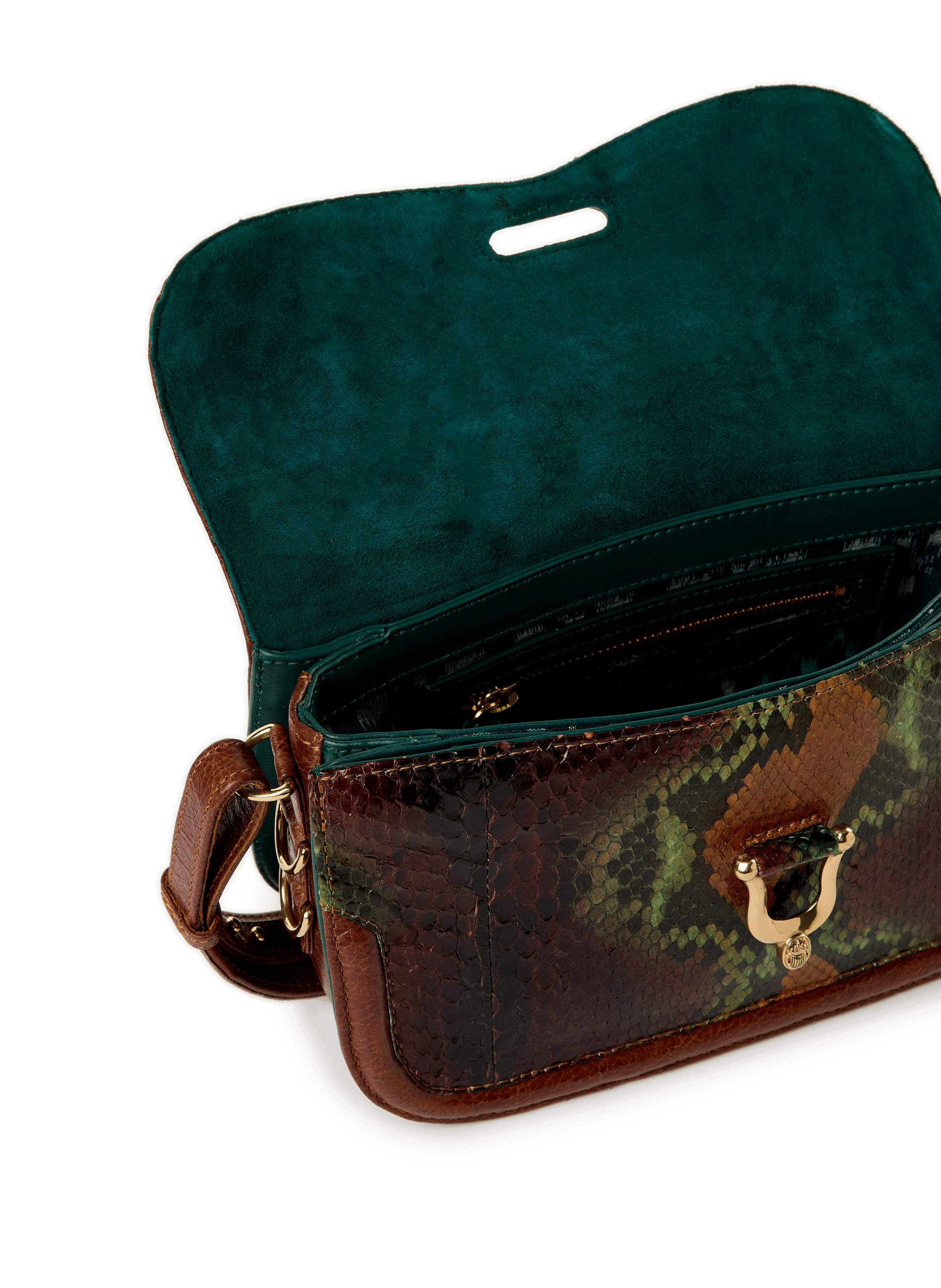 Sac à bandoulière Manon en cuir CLARIS VIROT Multicolore