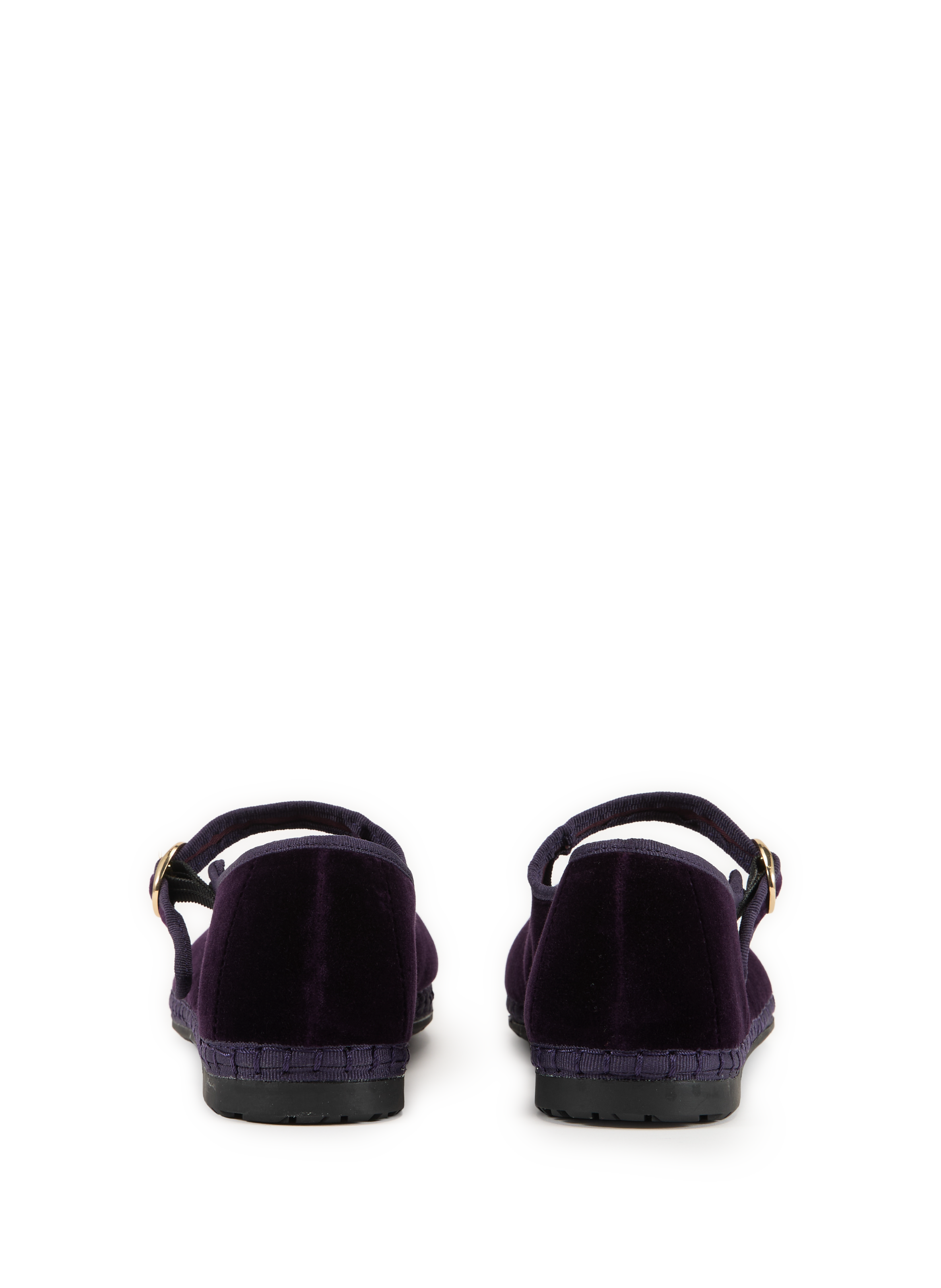 Ballerines Gatz en velours FLABELUS Violet