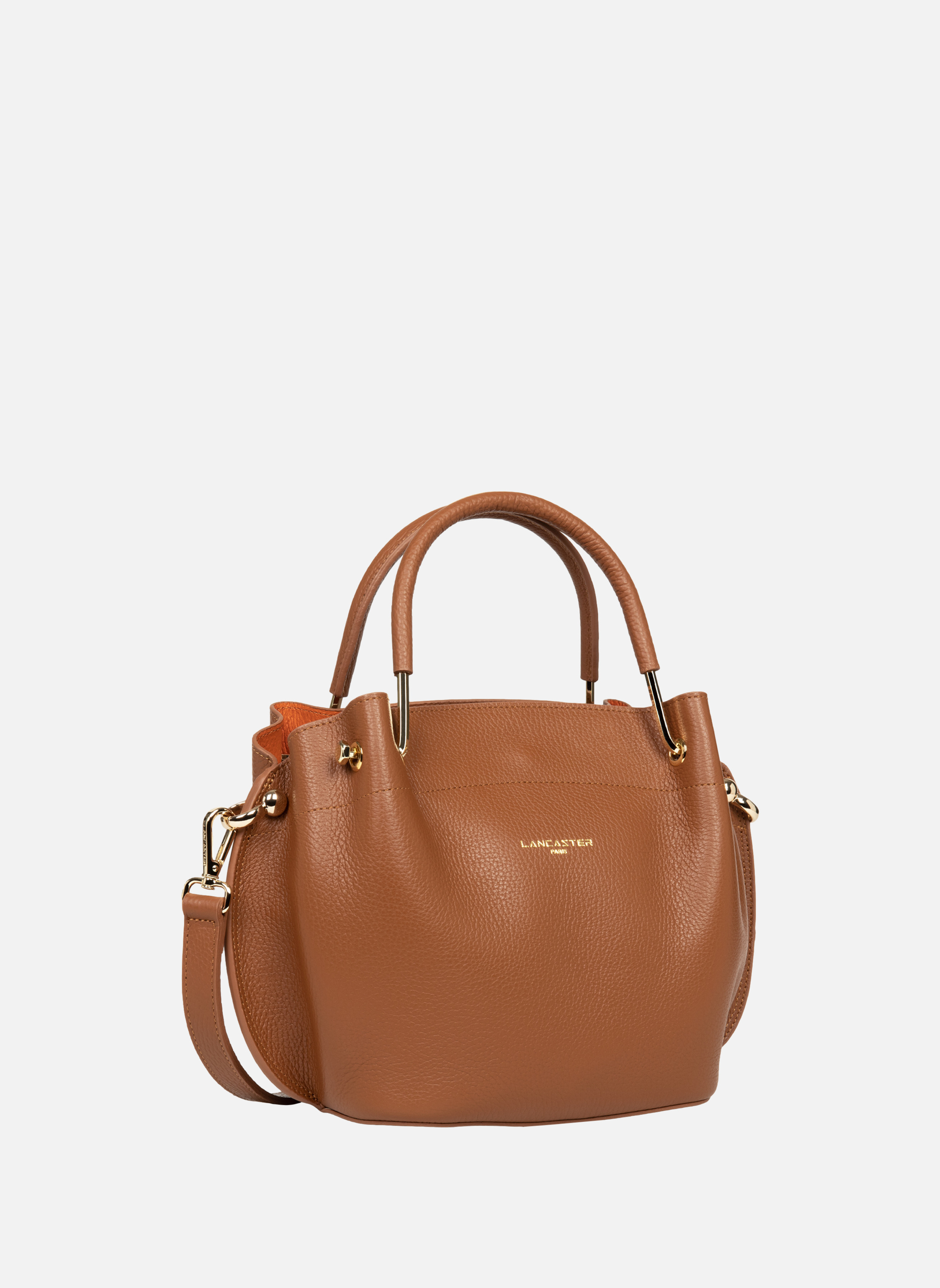 M handbag - Foulonné Double Brown