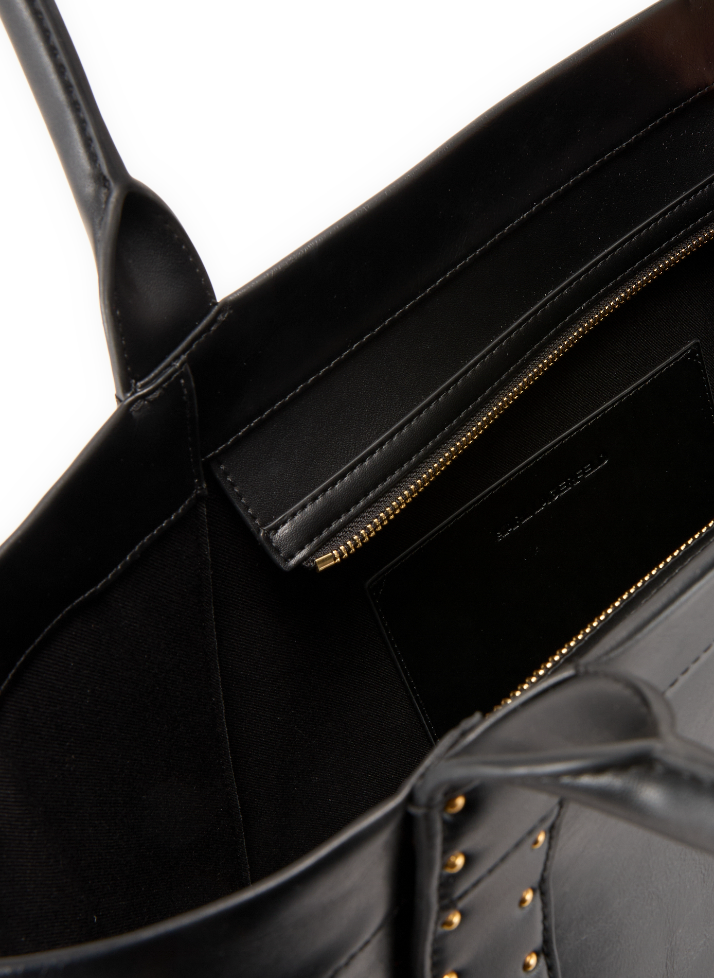 Zippered shoulder bag KARL LAGERFELD Black