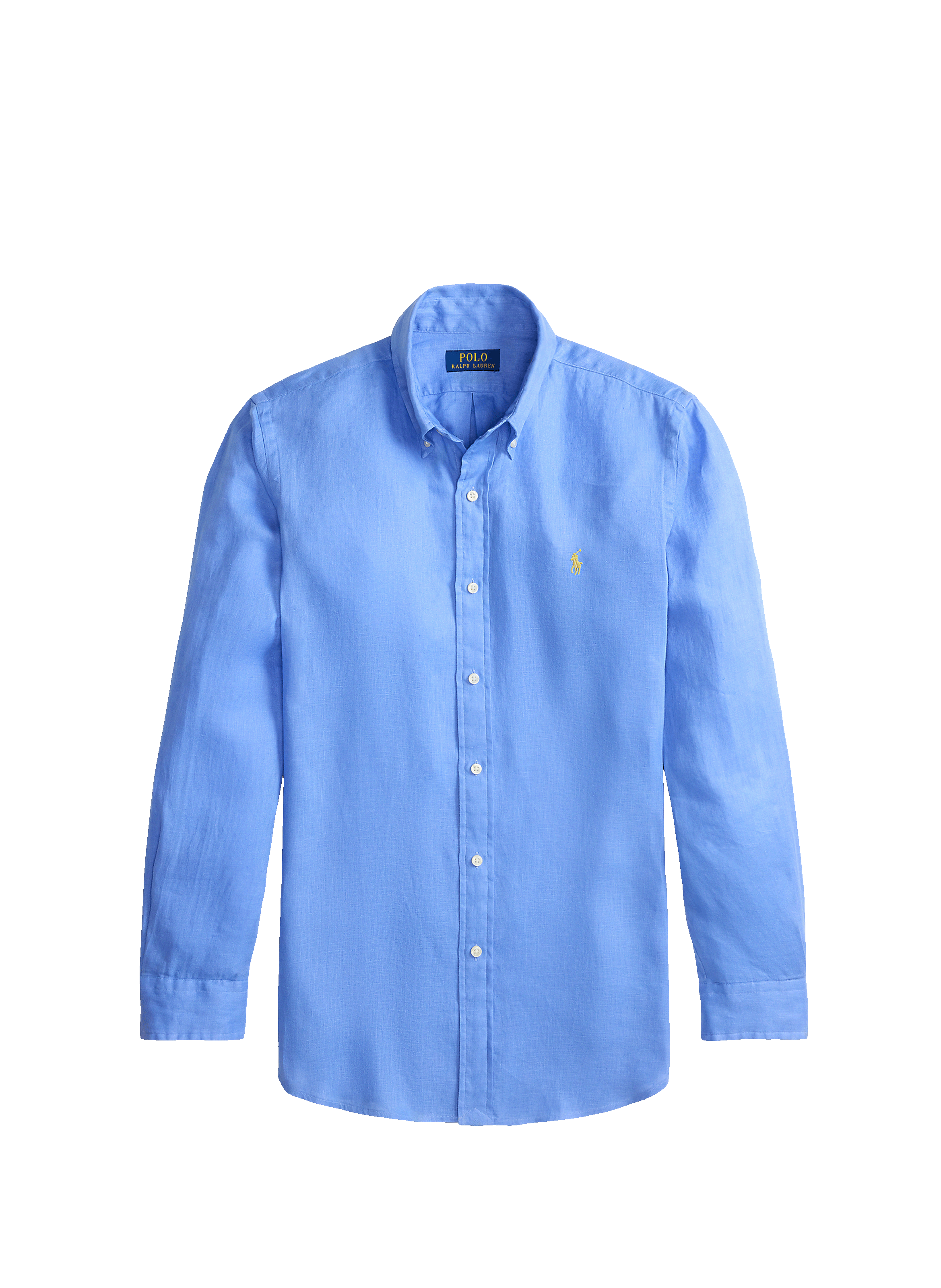 Chemise en lin POLO RALPH LAUREN Bleu