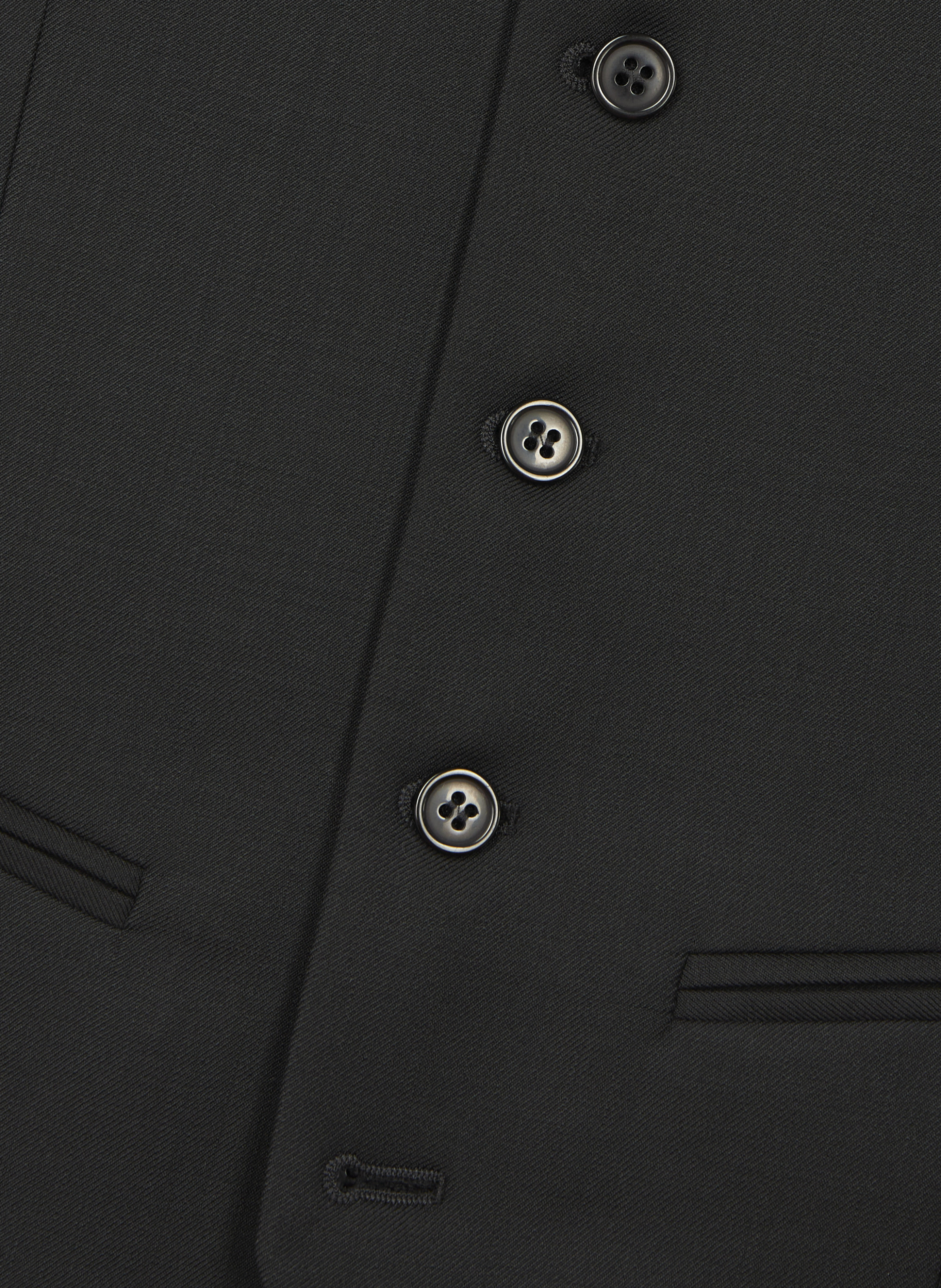 Gilet de costume en laine THE KOOPLES Noir