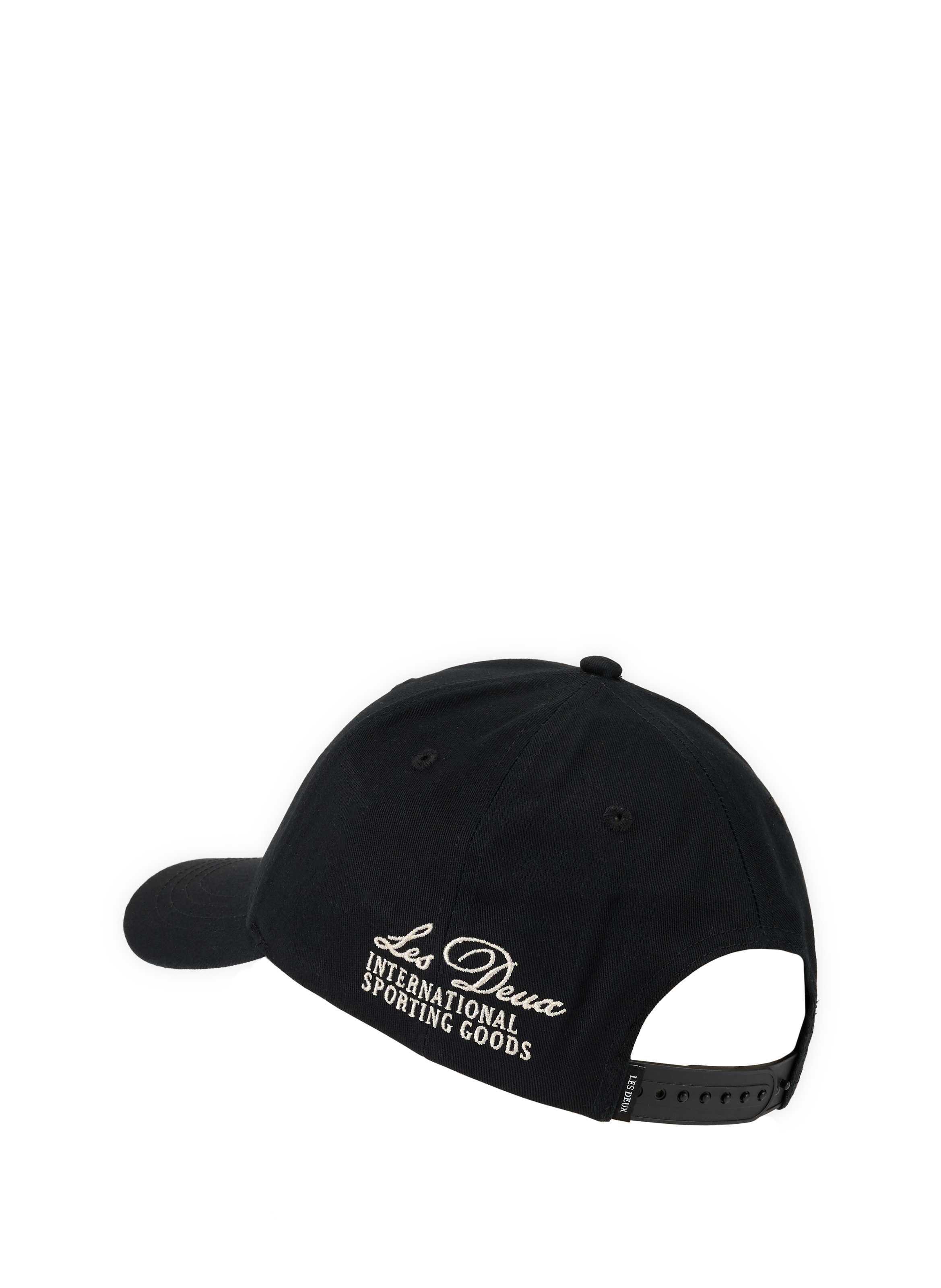 Cap Globe in cotton LES DEUX Black