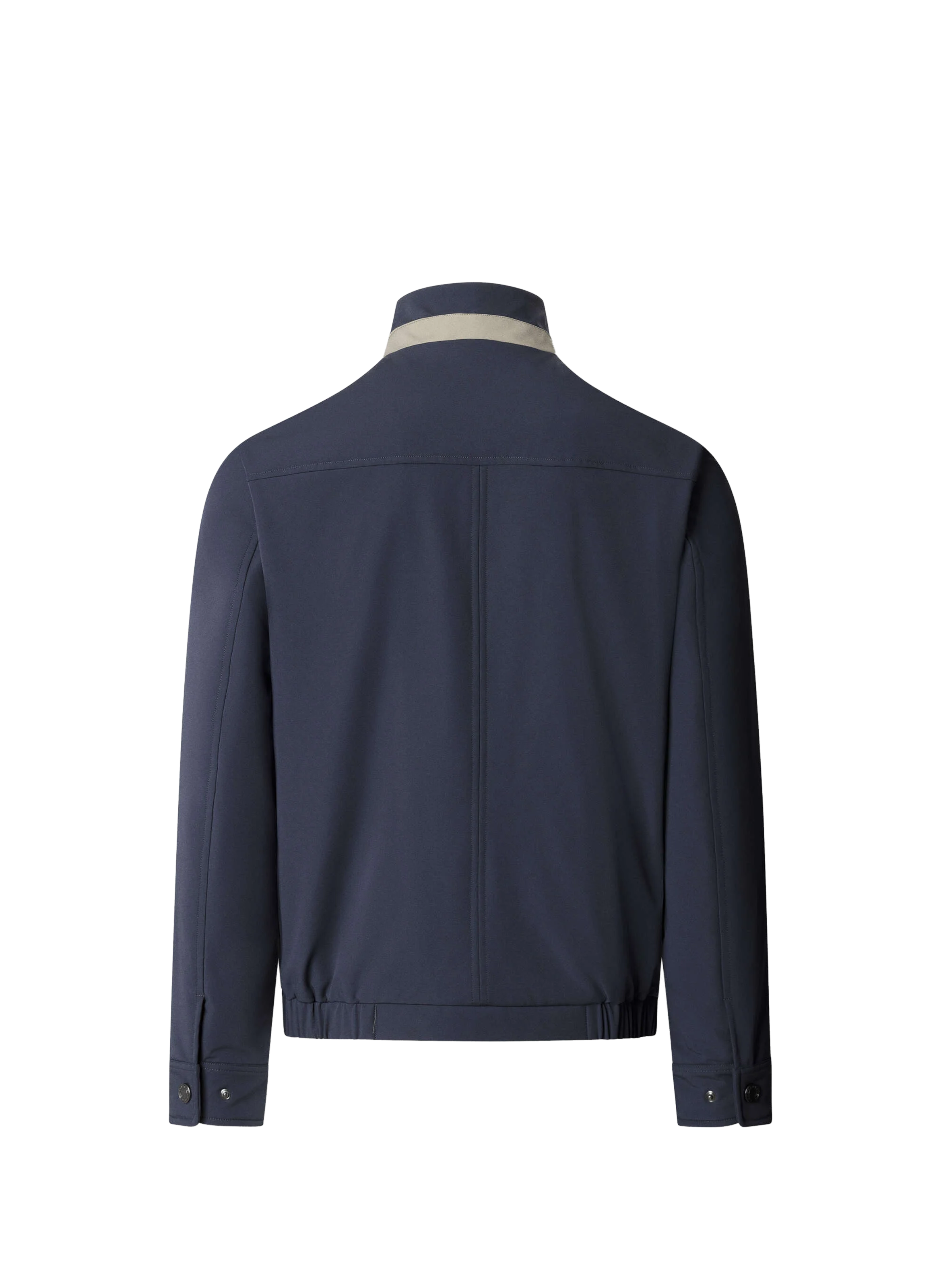 Blouson uni à col montant FACONNABLE Bleu