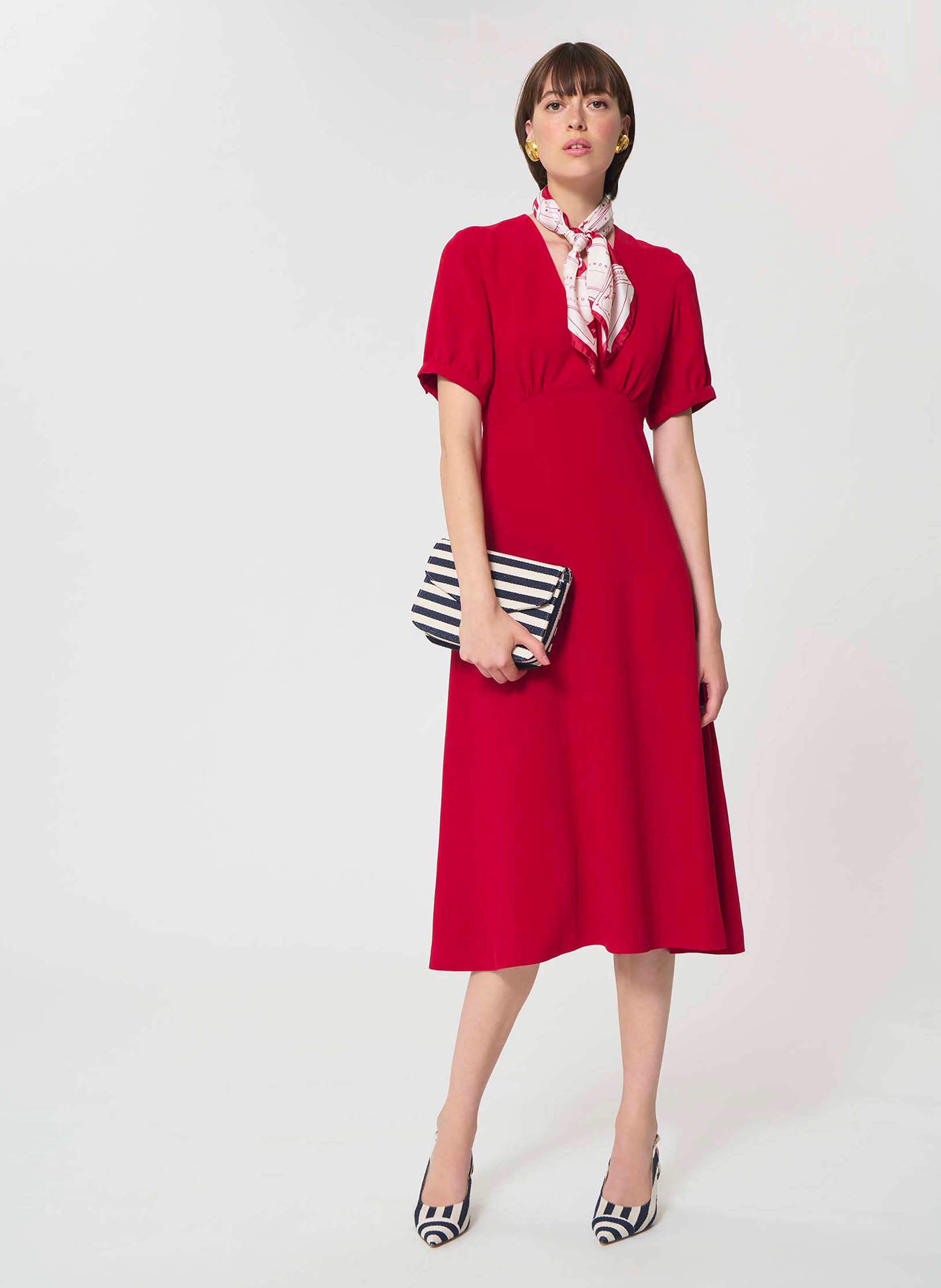 Robe robbie TARA JARMON Rouge