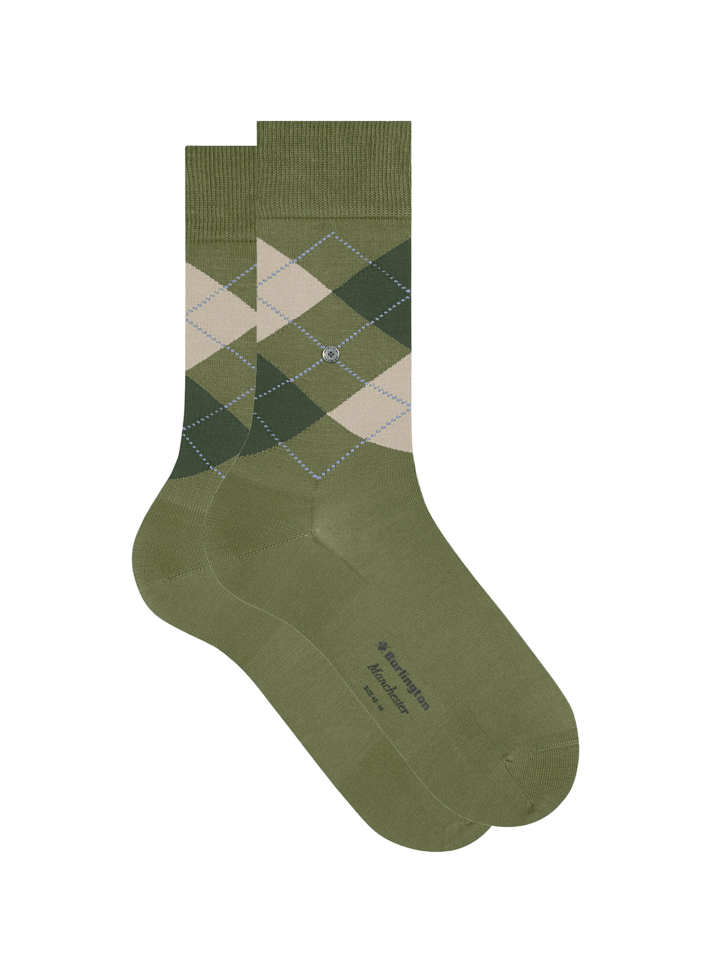 Chaussettes en coton BURLINGTON Vert