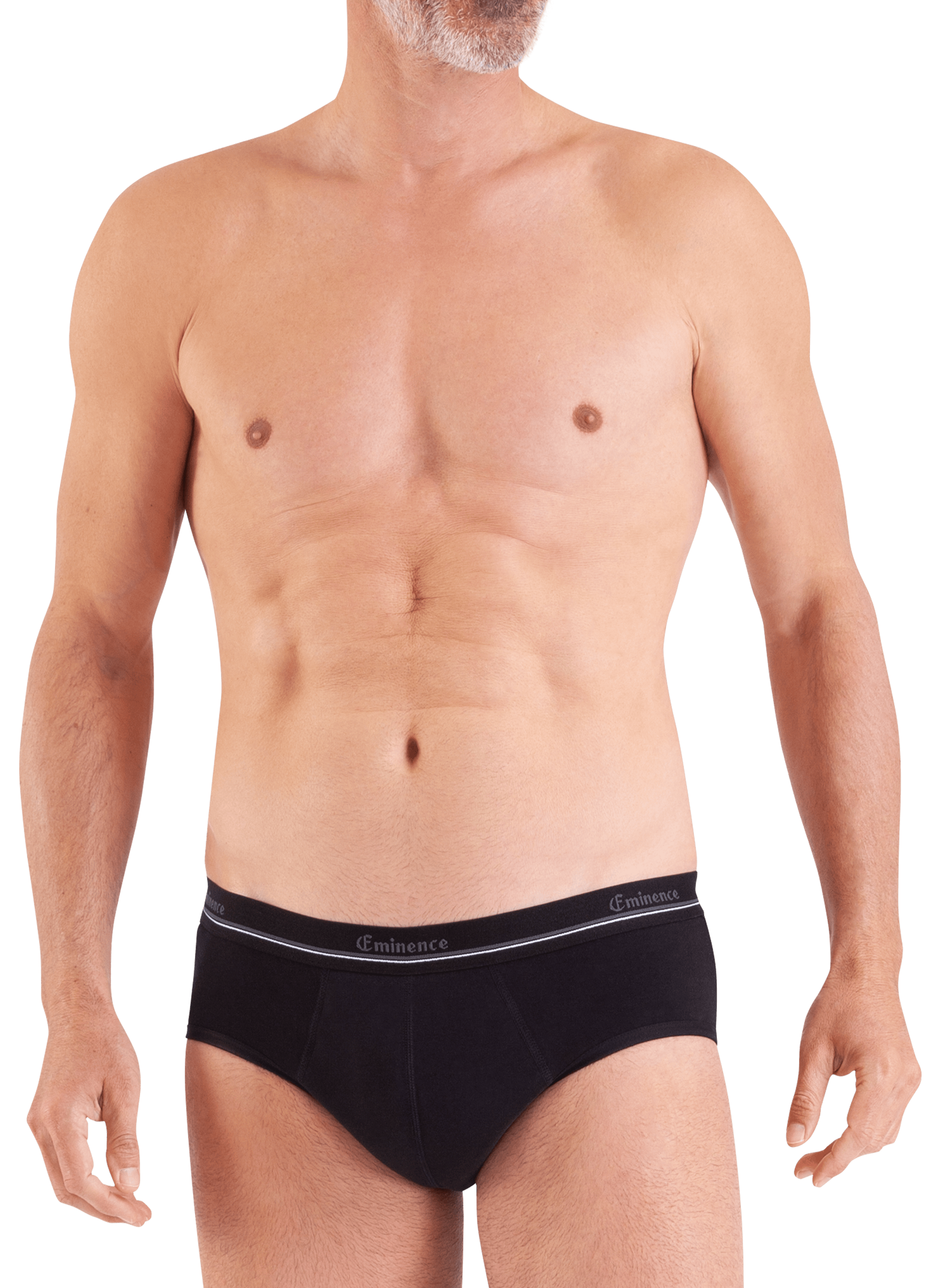 Slip uni en coton mélangé EMINENCE Noir