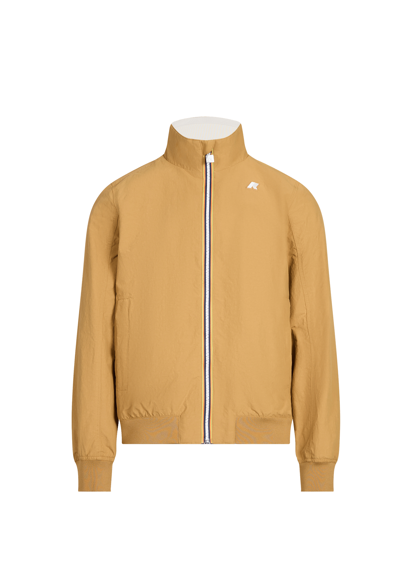Blouson réversible en coton mélangé K-WAY Marron