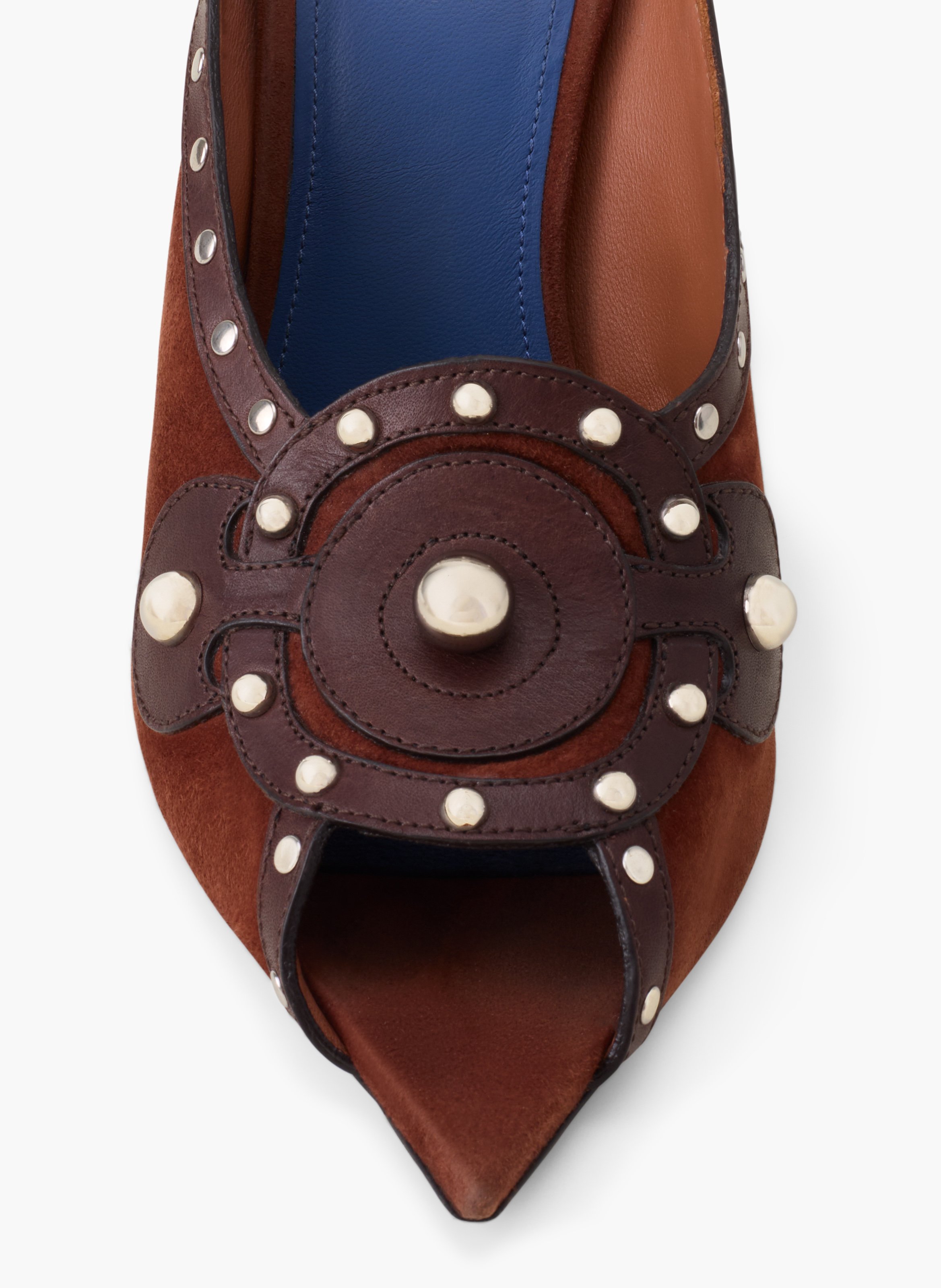 Mule a talon eclipse arch LANVIN Marron