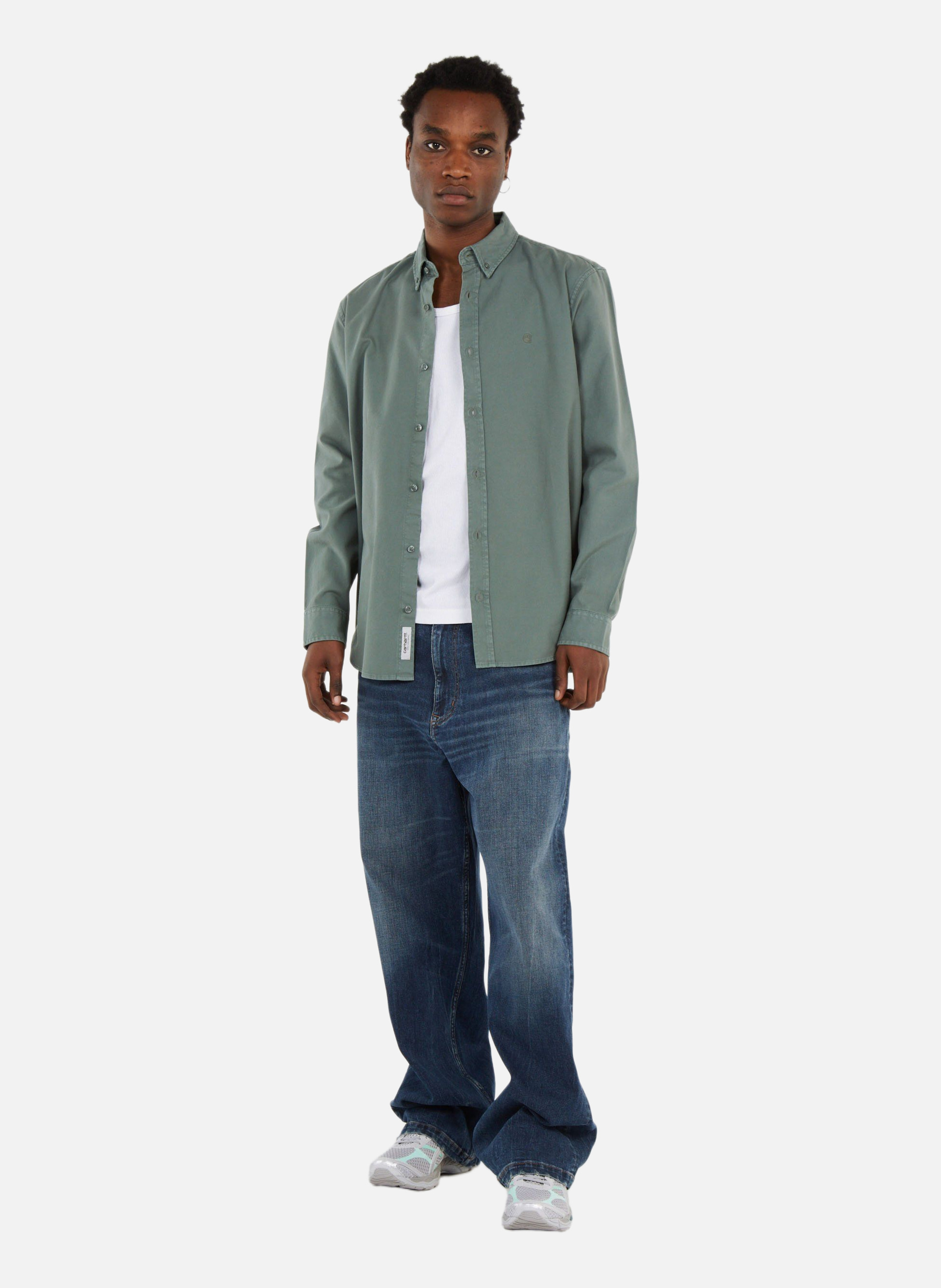 Chemise bolton CARHARTT WIP Vert