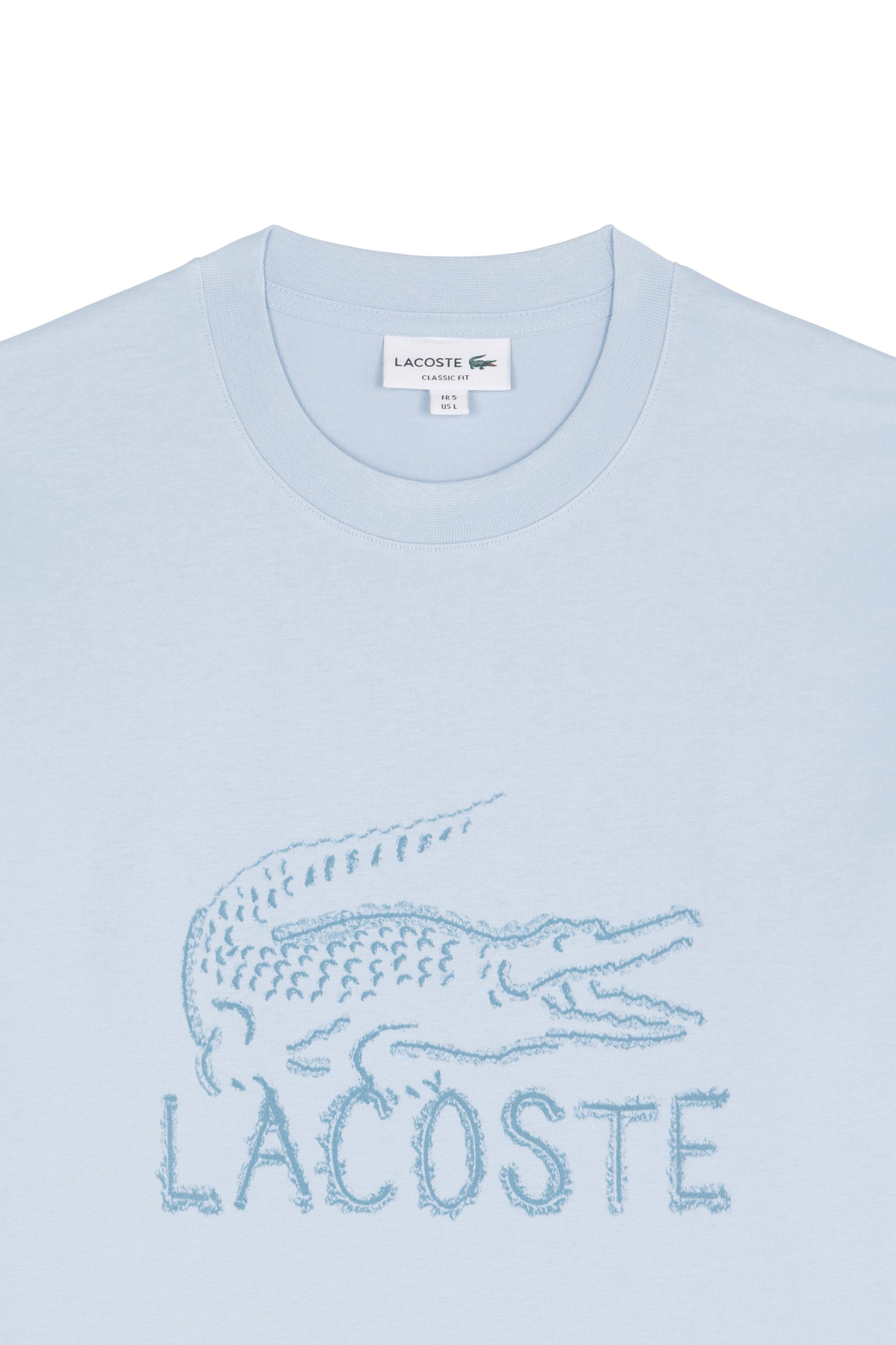 T-shirt tee-shirt LACOSTE Bleu