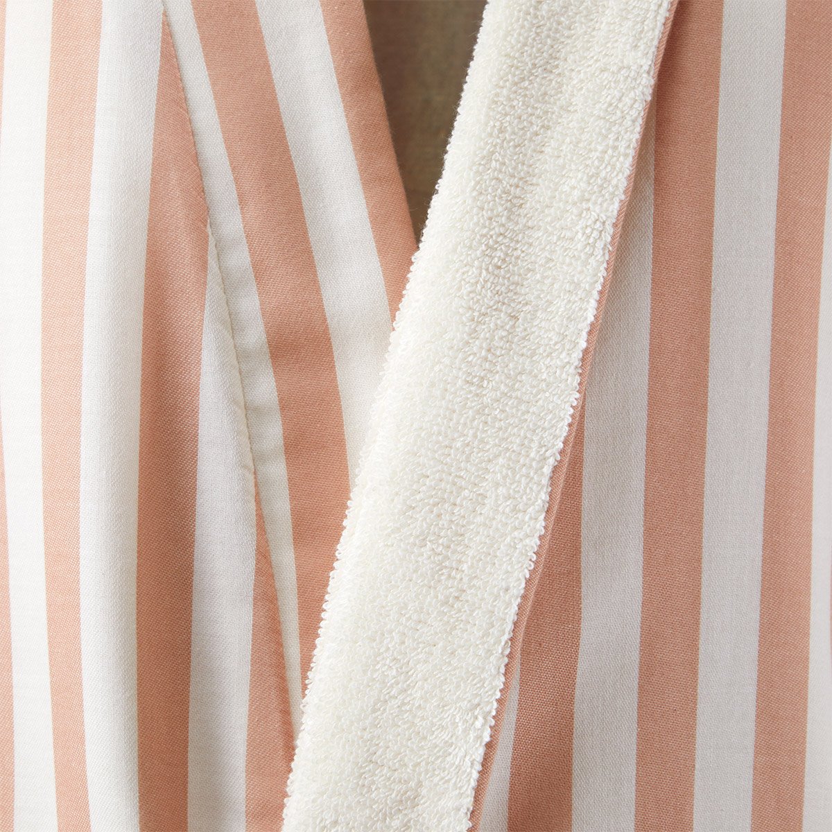 Peignoir long en satin de coton, fifty-fifty DESFORGES Orange