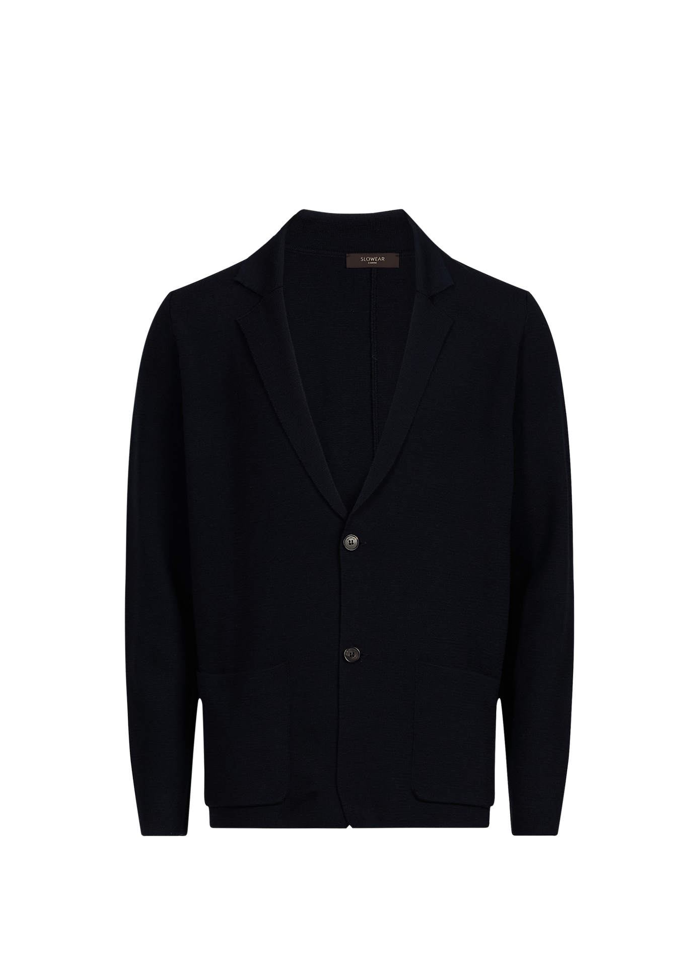 V-neck wool cardigan SLOWEAR Blue
