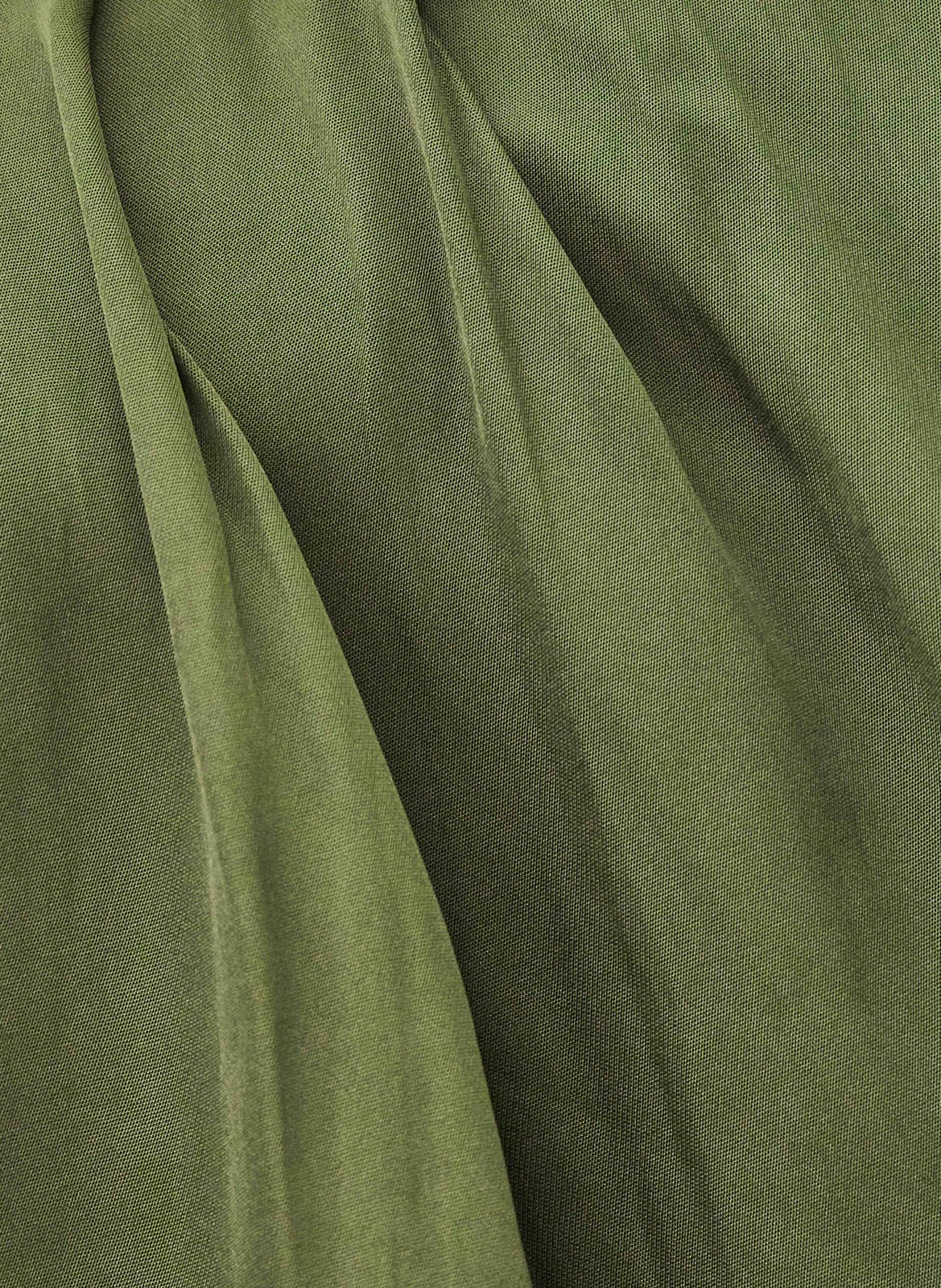 Robe longue fluide unie celea BA&SH Kaki