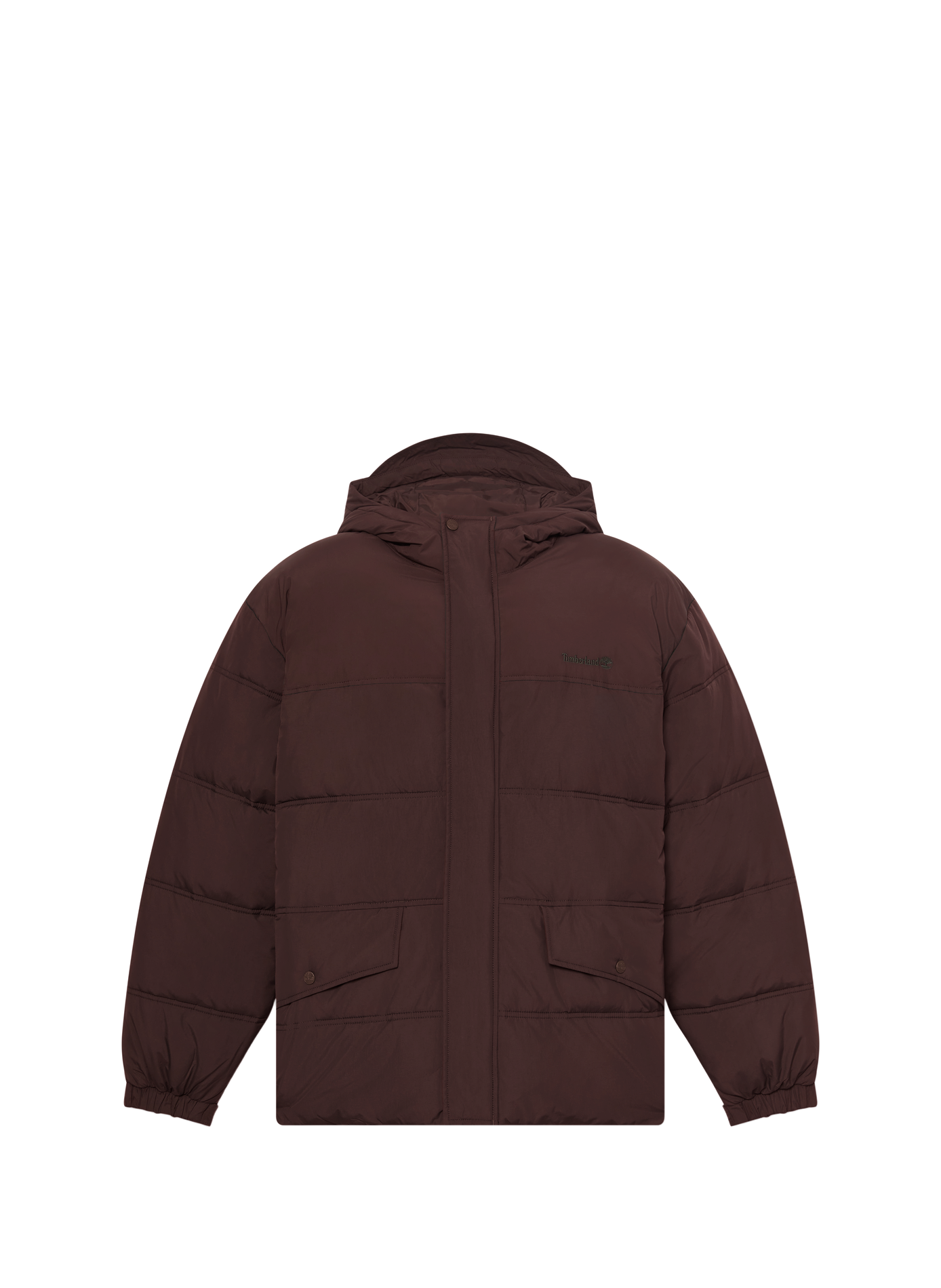 Quilted hooded Down jacket TIMBERLAND Brown