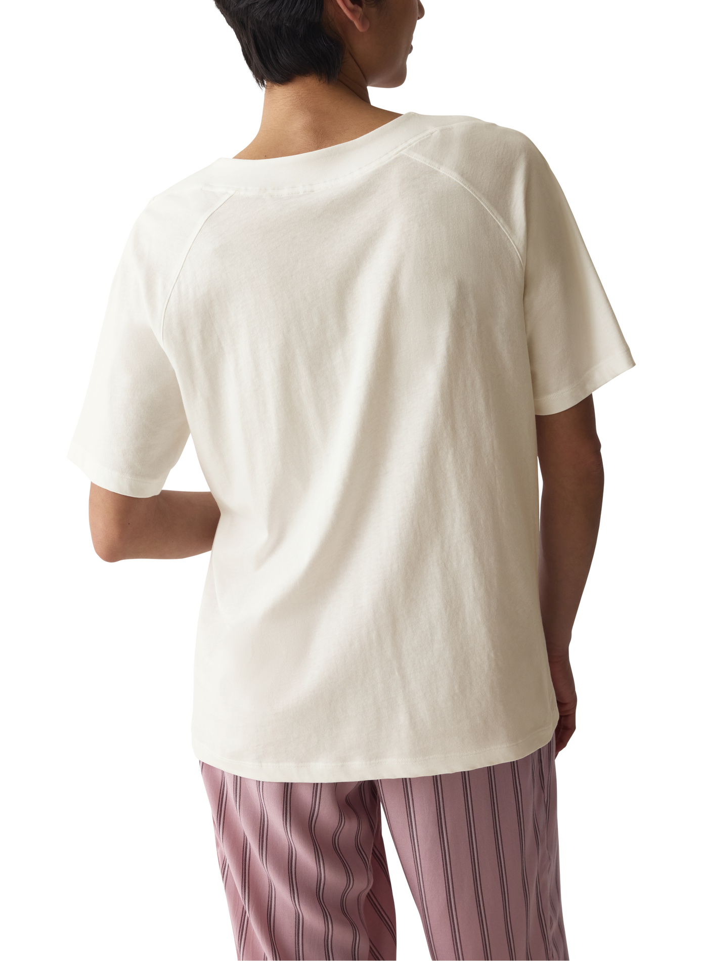 Tee-shirt droit en coton TRIUMPH Weiss