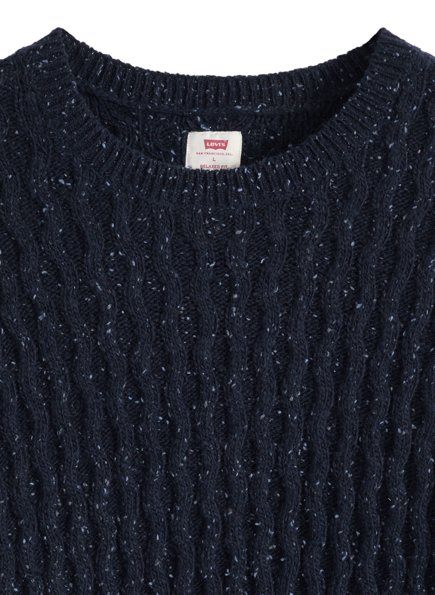 Rundhalsausschnitt-Pullover Presidio aus Wollmischung LEVI'S Blau
