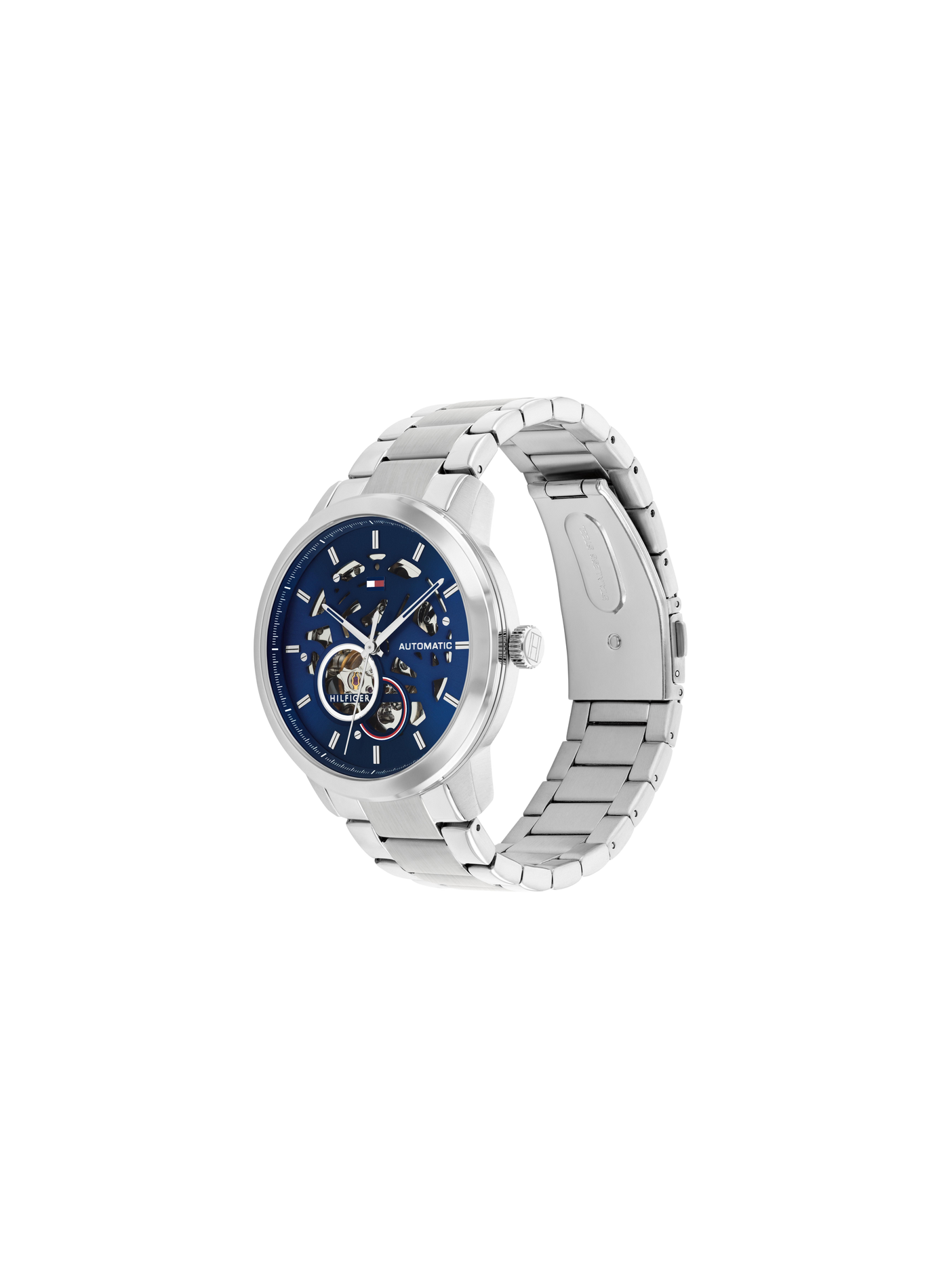 Automatische Uhr Henry aus Edelstahl TOMMY HILFIGER Blau