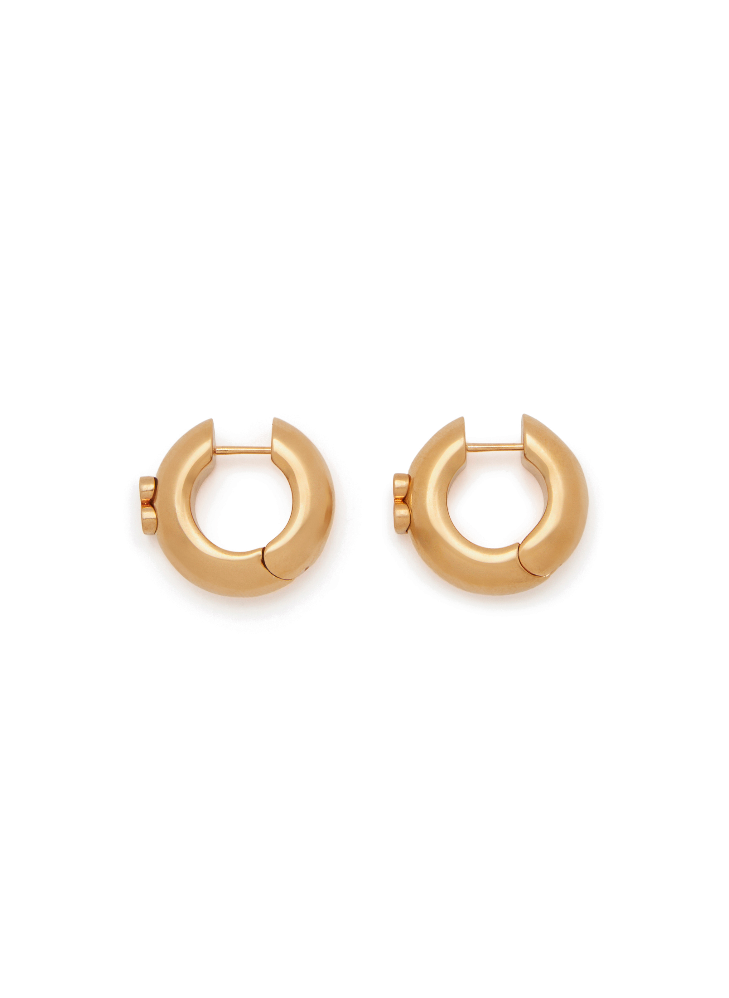 Boucles d'oreille B. en laiton