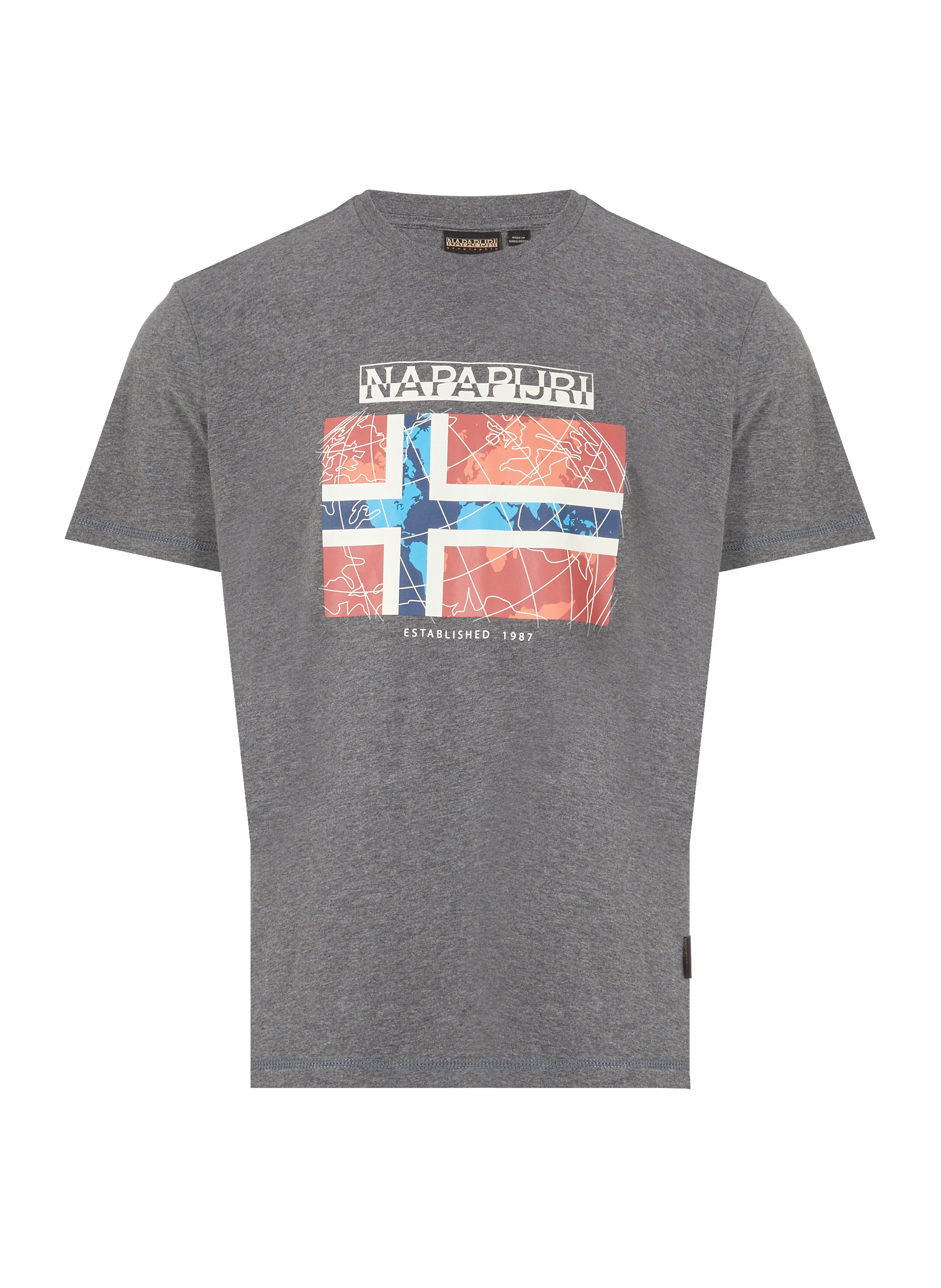 T-shirt droit en coton