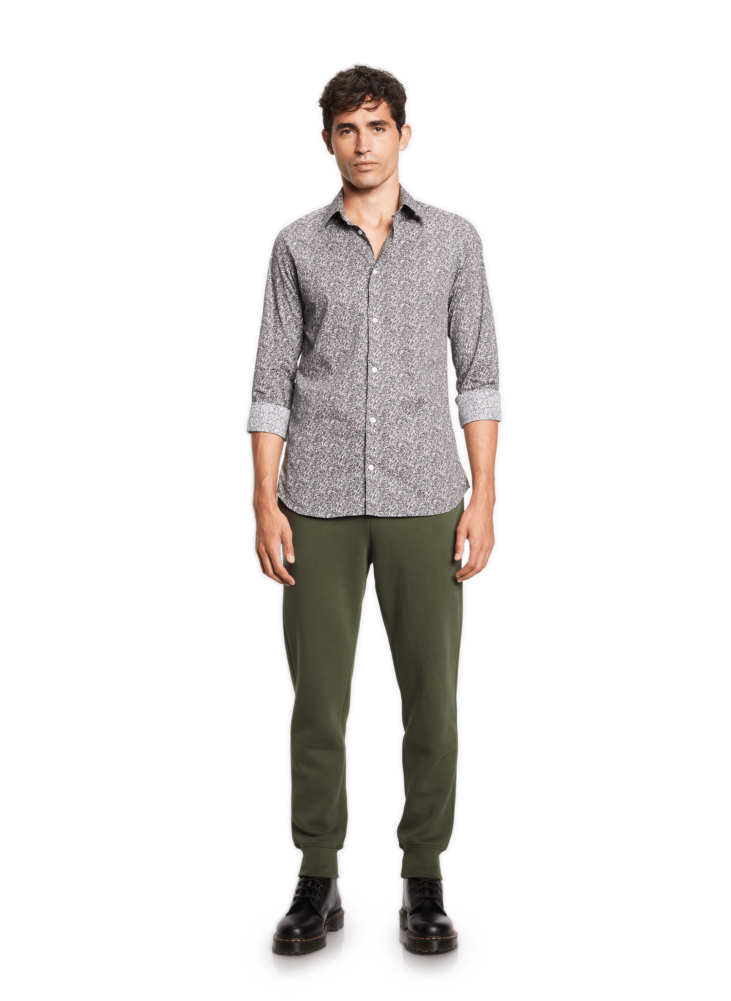 Chemise imprimée  Noir