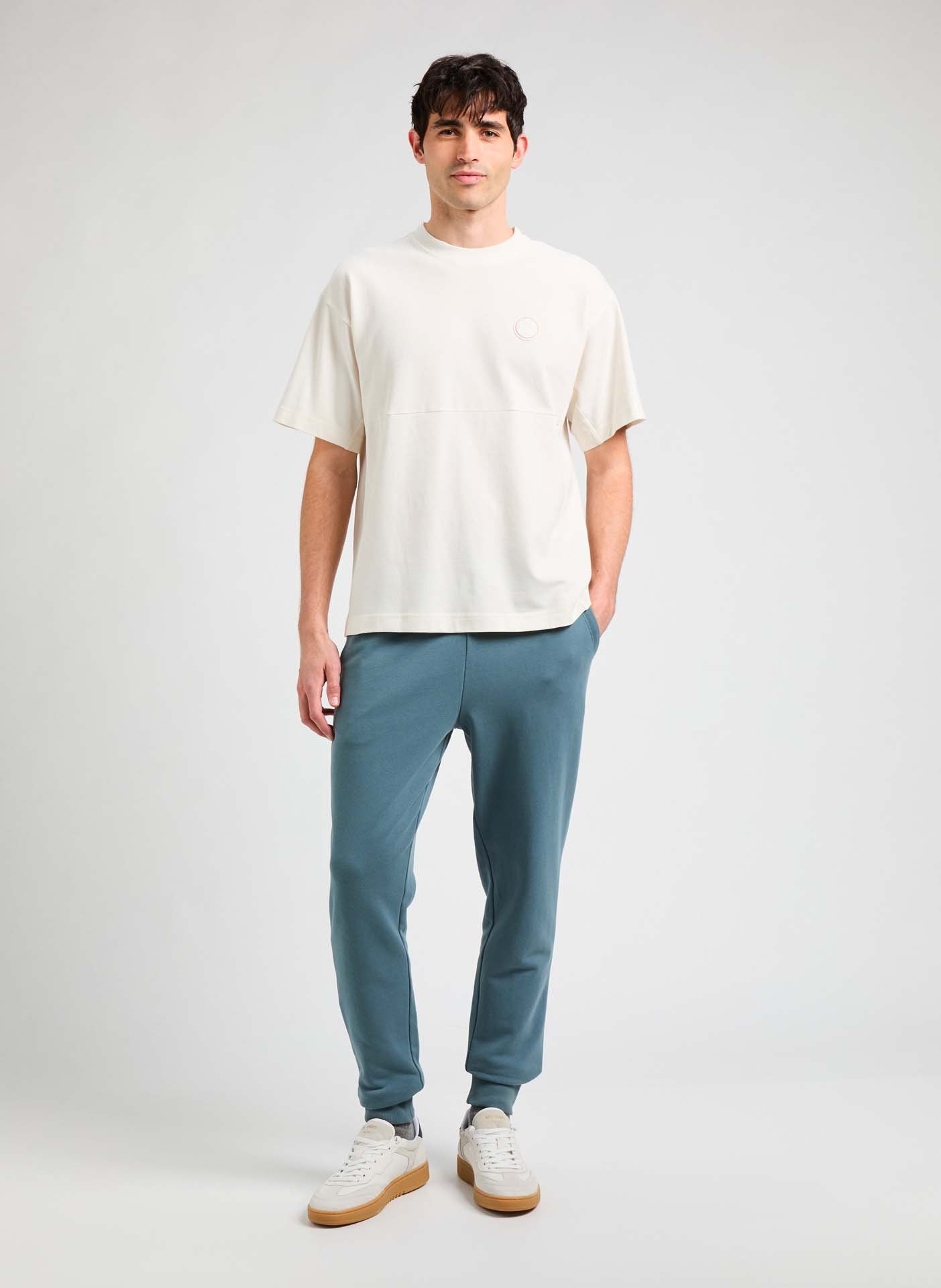 Biker-style cotton t-shirt NAPAPIJRI White