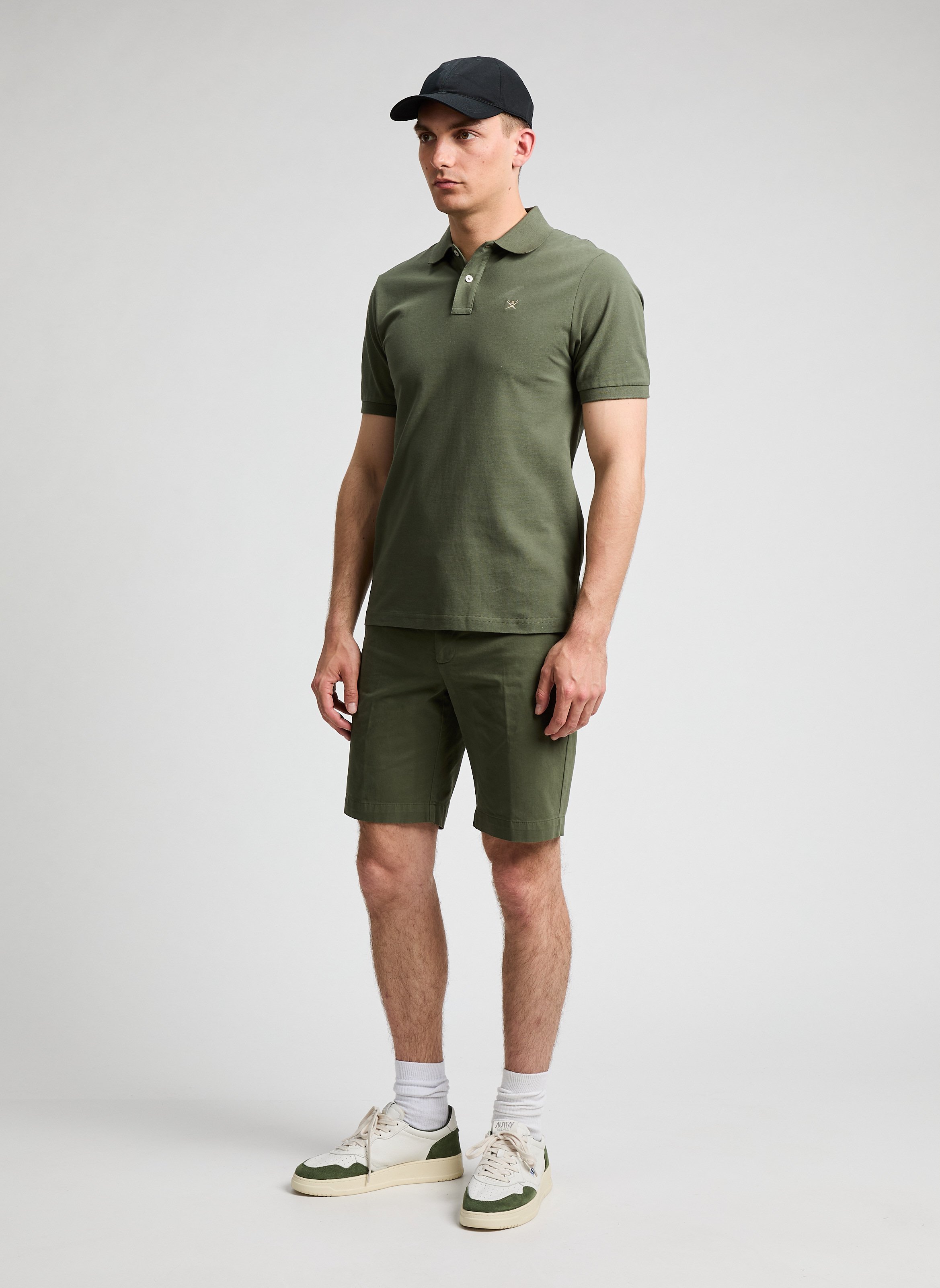 Cotton cap LACOSTE Black