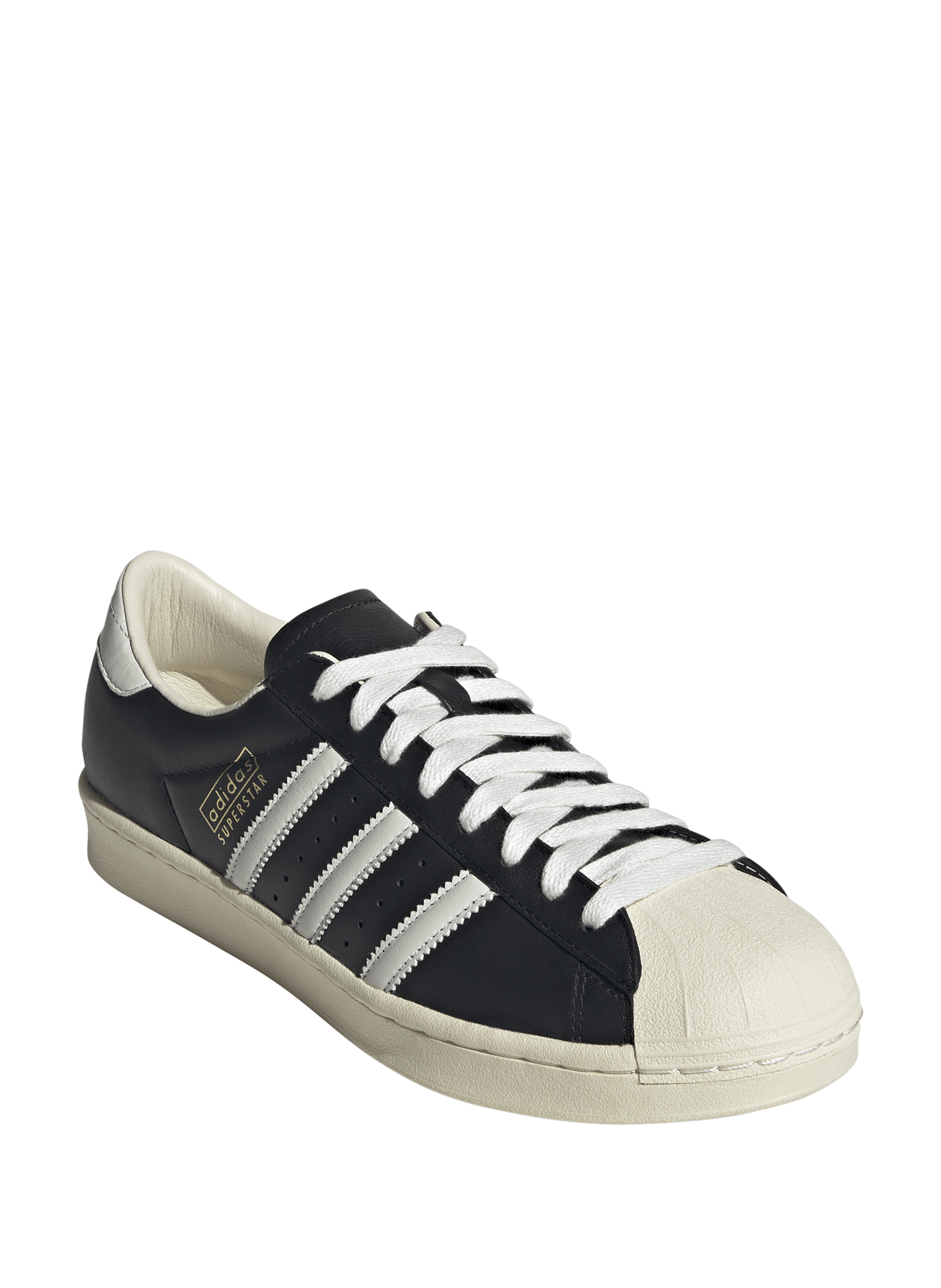 Leather sneakers ADIDAS Black