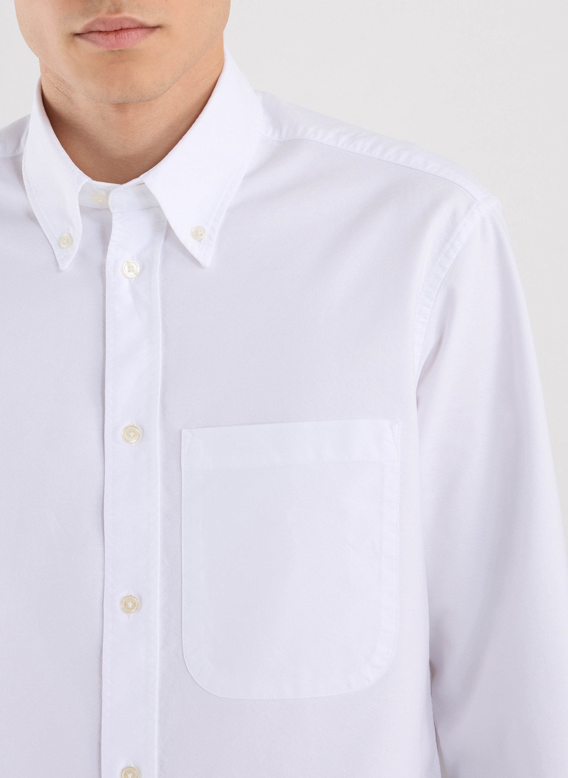 Cotton shirt SAISON 1865 White