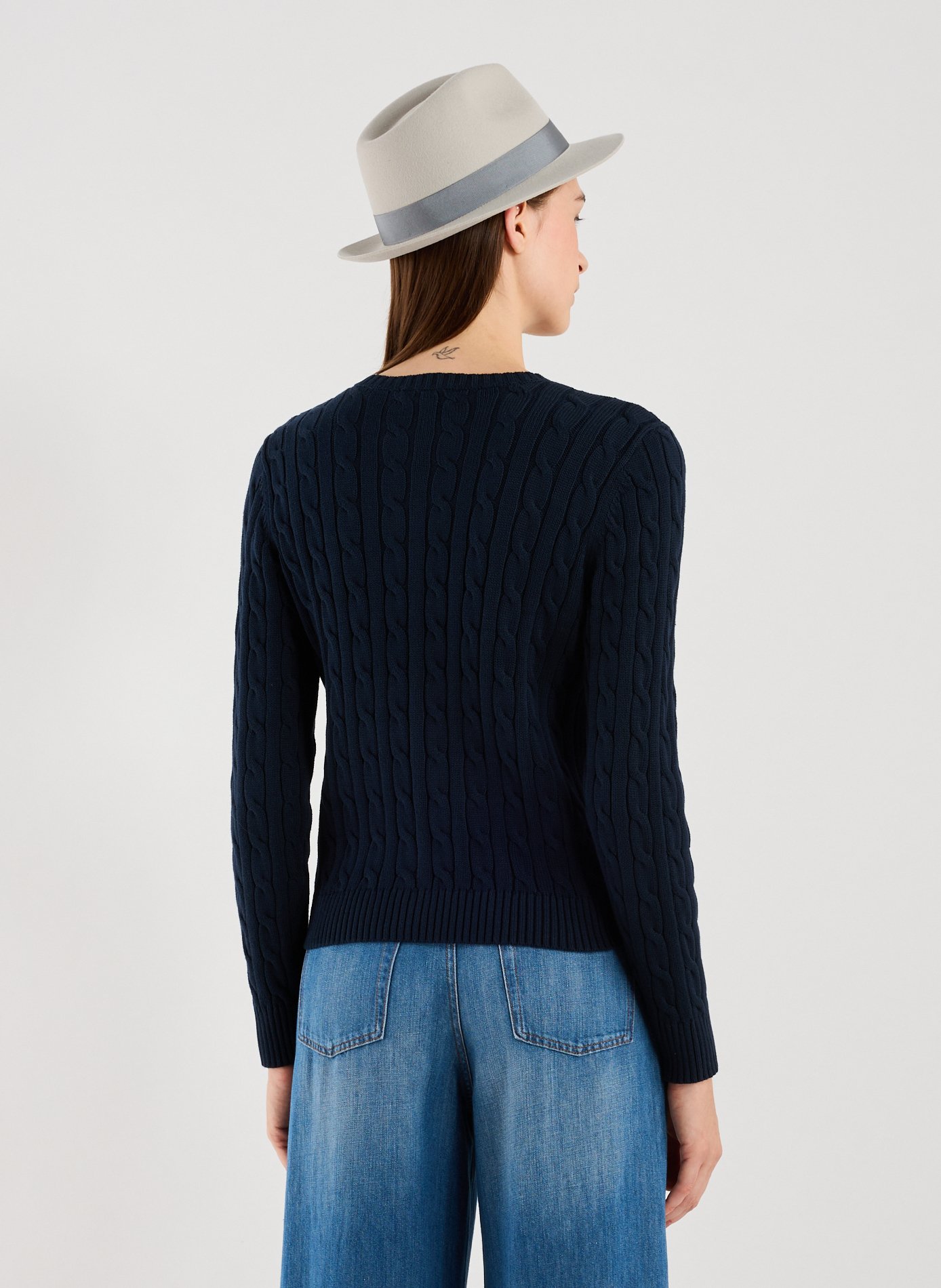 Wool Trilby Hat DORIA 1905 Beige