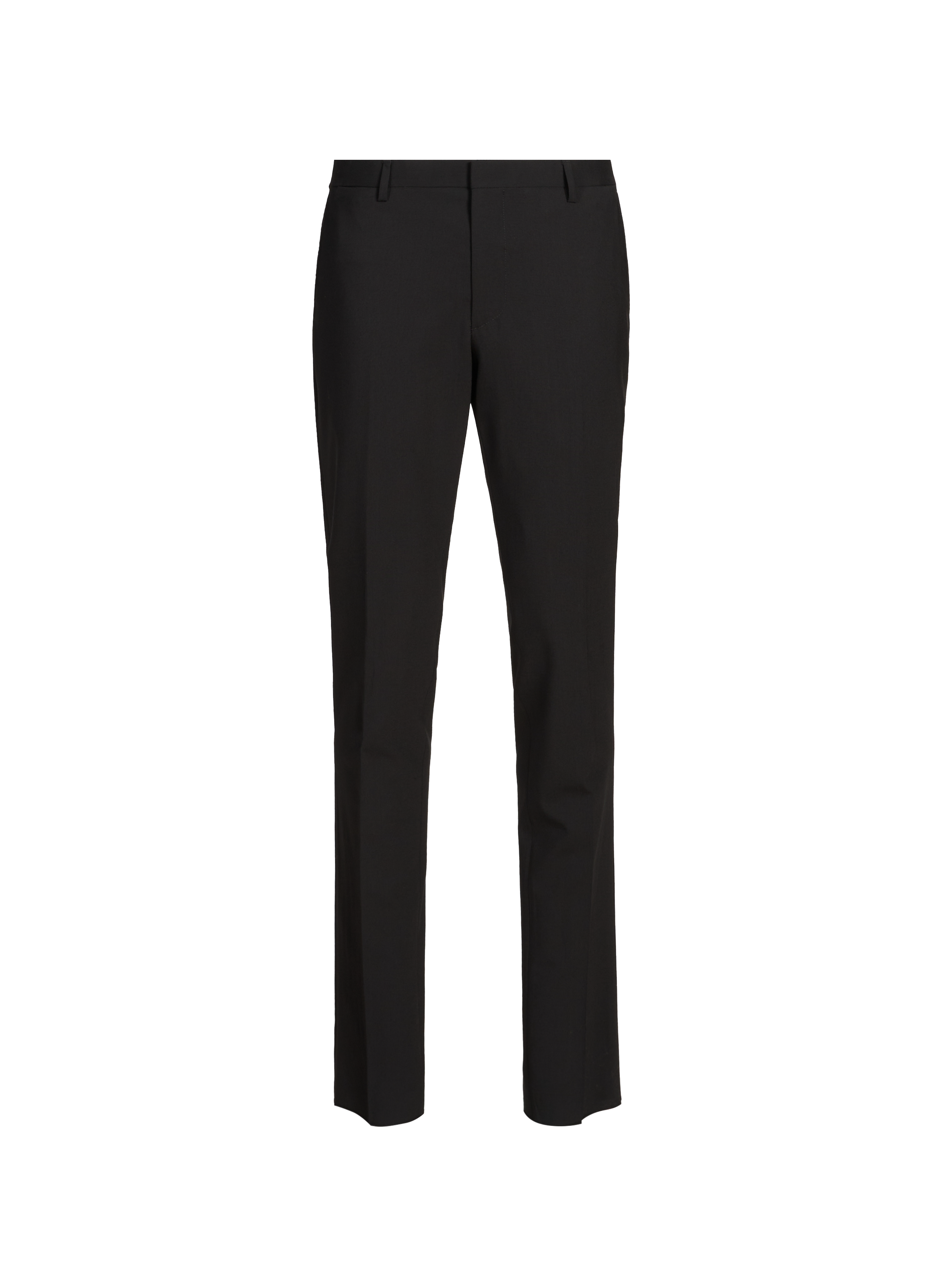 Bedford slim-fit cotton trousers AU PRINTEMPS PARIS Black