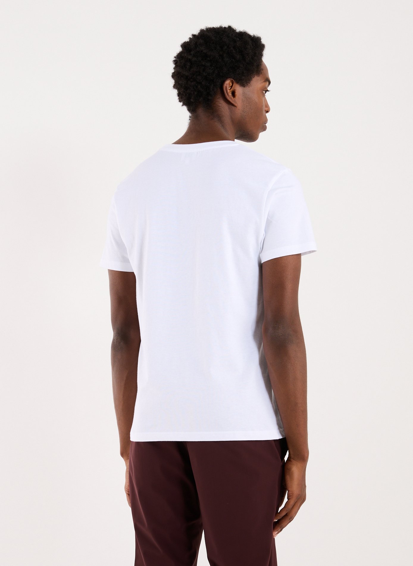 Oversized cotton blend t-shirt 1789 CALA White