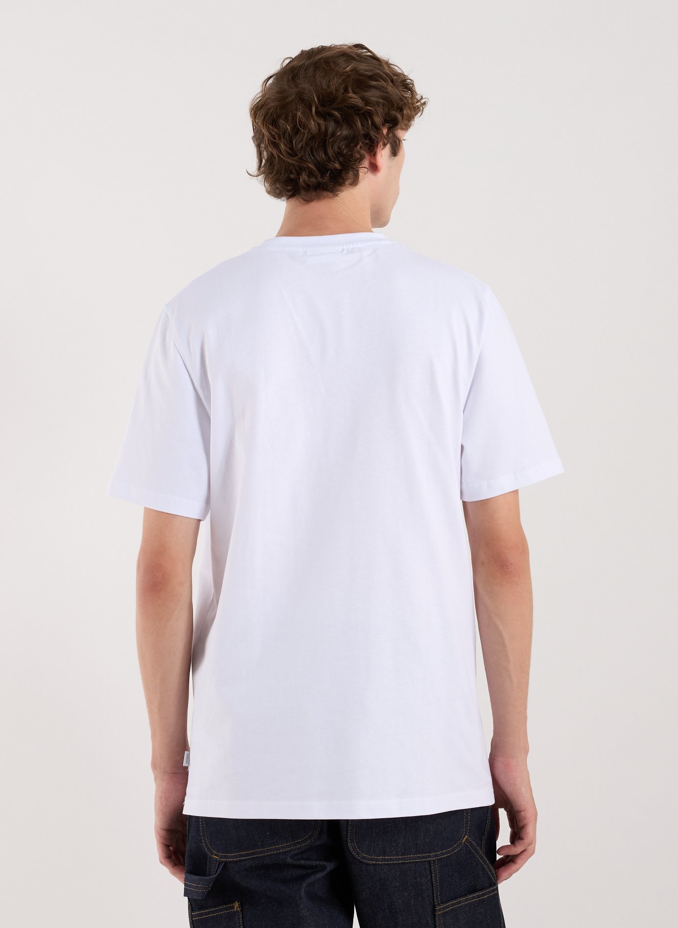 T-shirt imprimé en coton LES DEUX Blanc