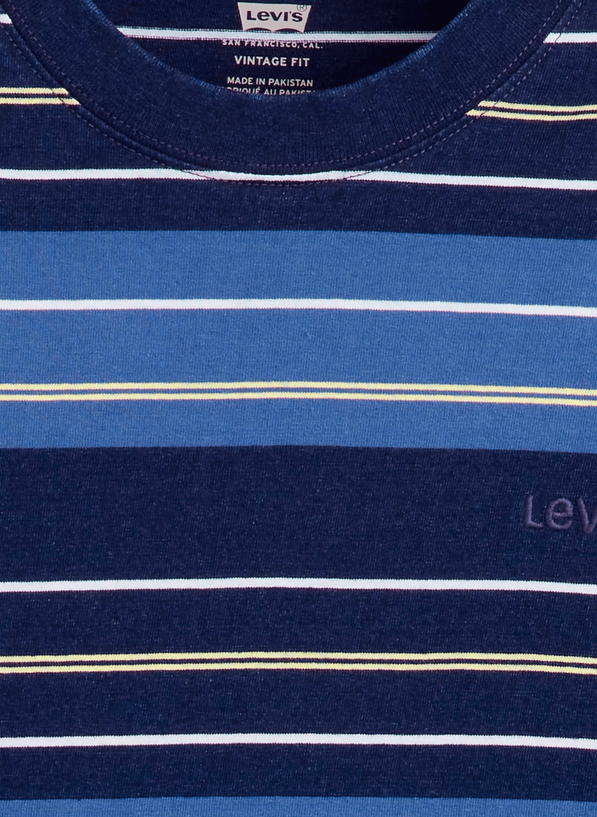 T-shirt en coton LEVI'S Bleu