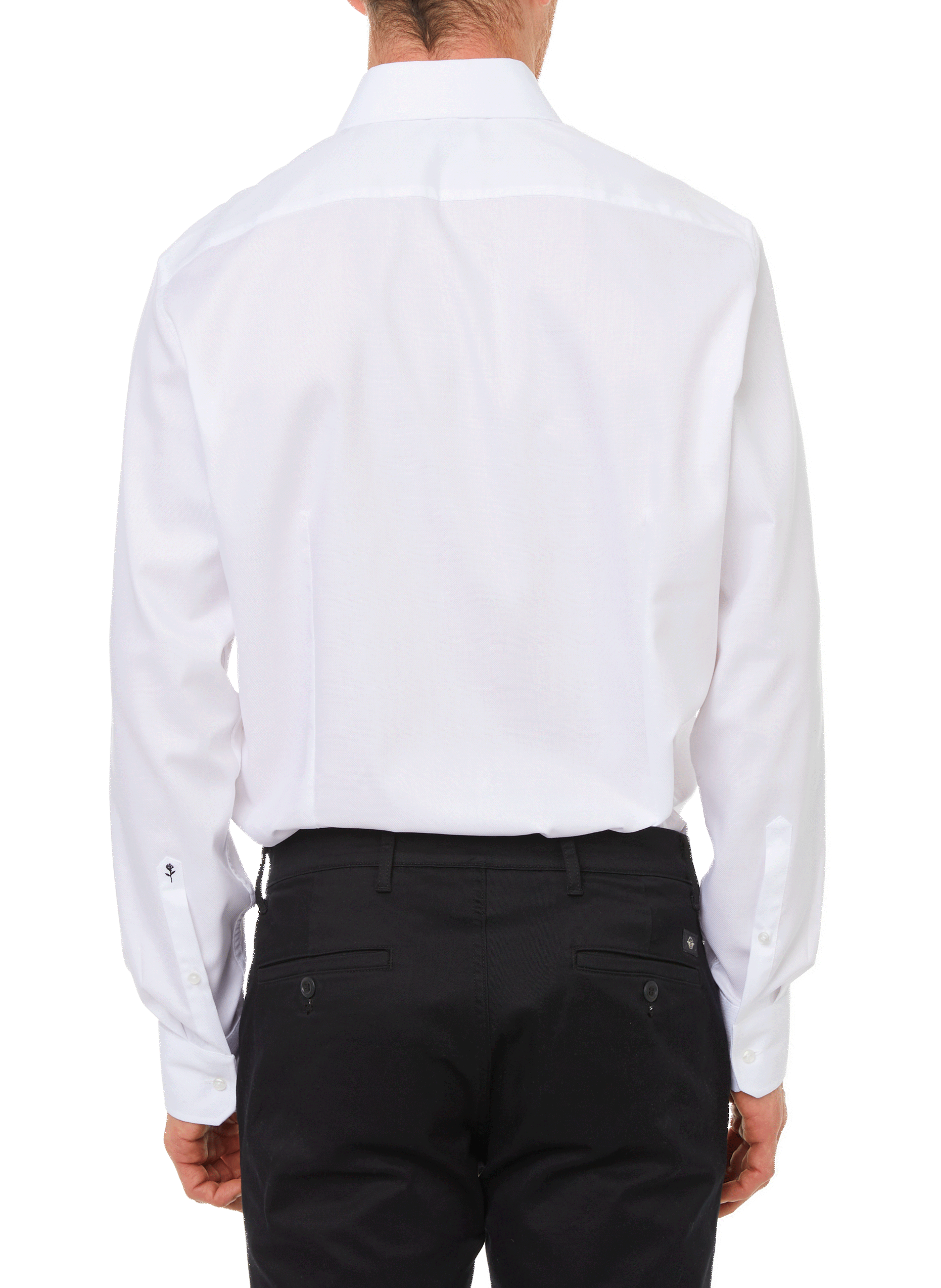 Kent-collar shirt White
