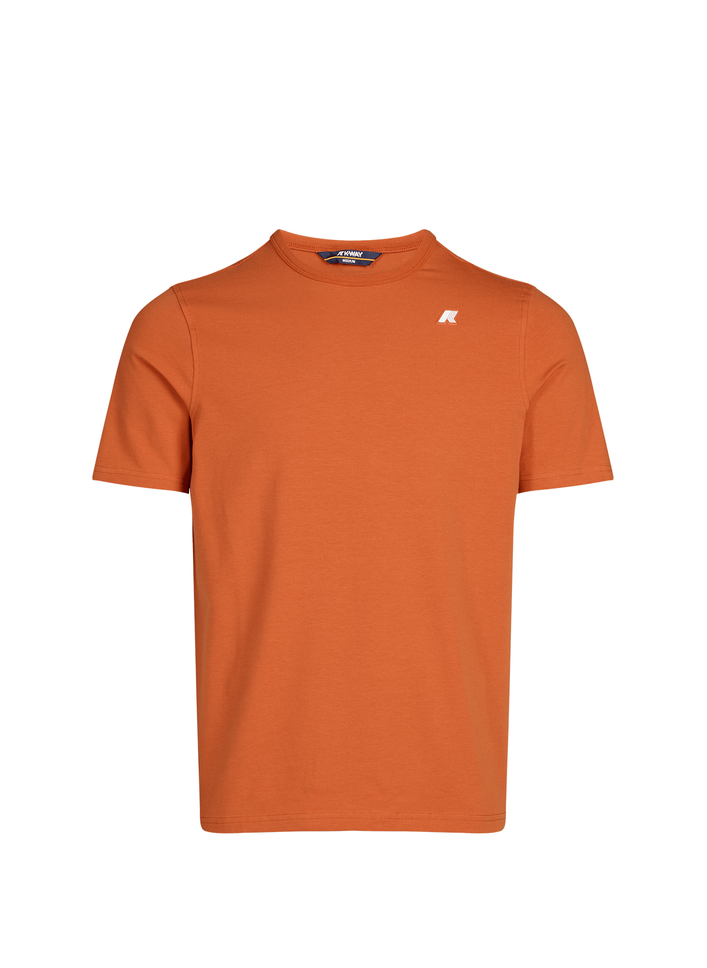 Cotton Jersey T-shirt K-WAY Orange