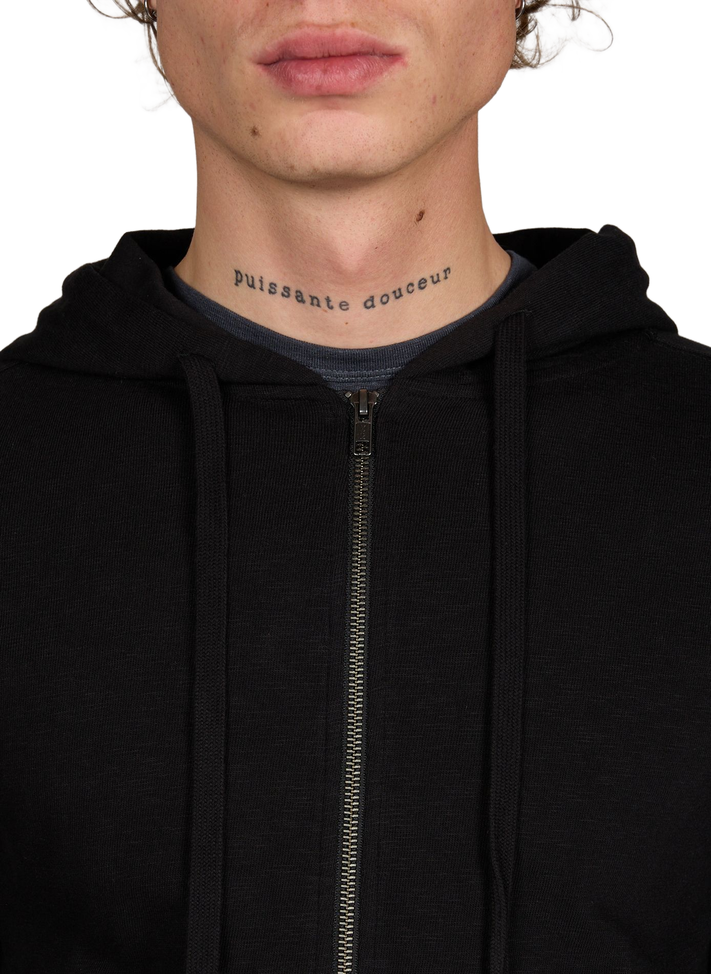 Cotton hoodie ENTIRE STUDIOS Black