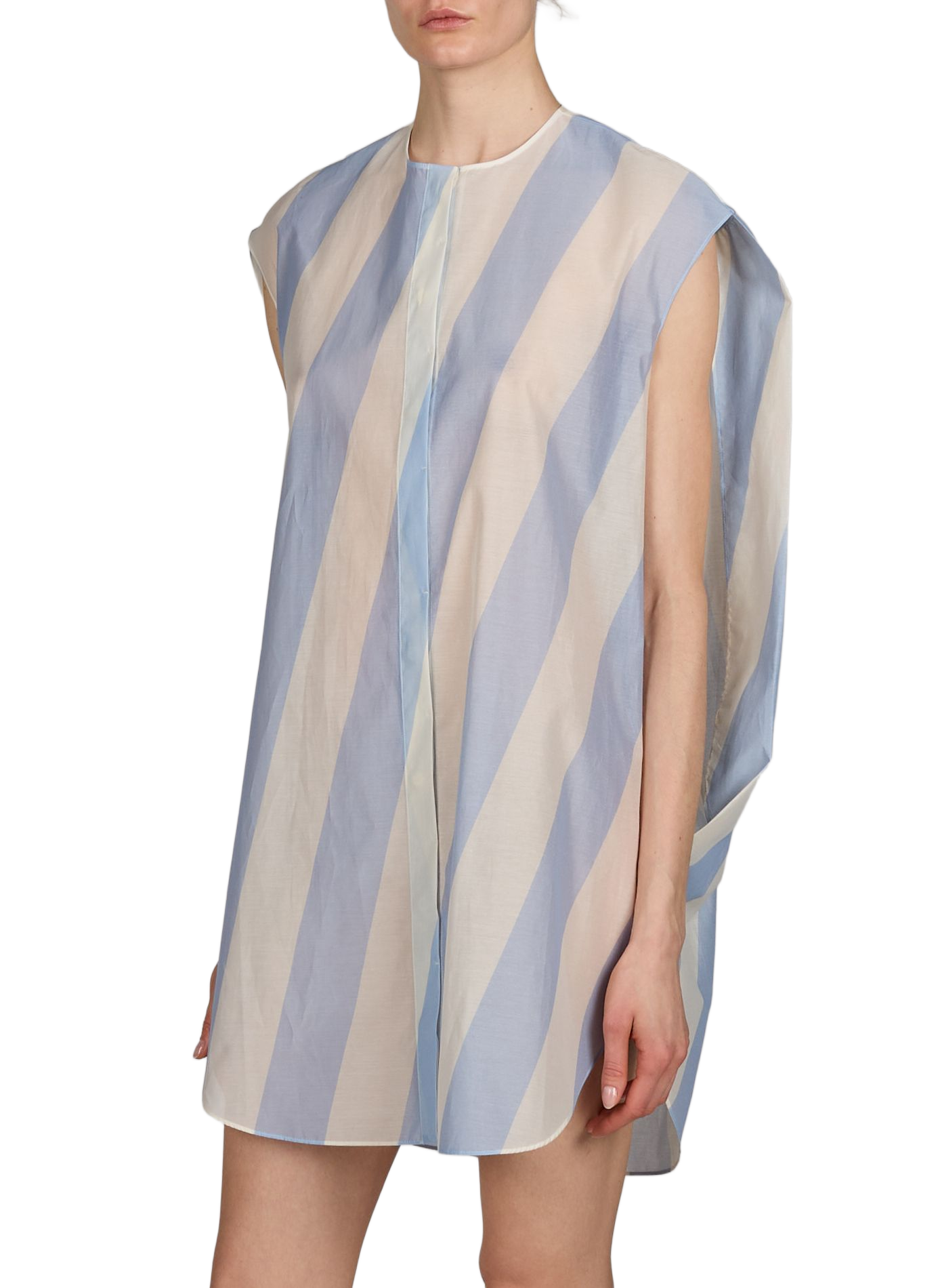 La Robe Berlingot mini en coton mélangé JACQUEMUS Multicolore