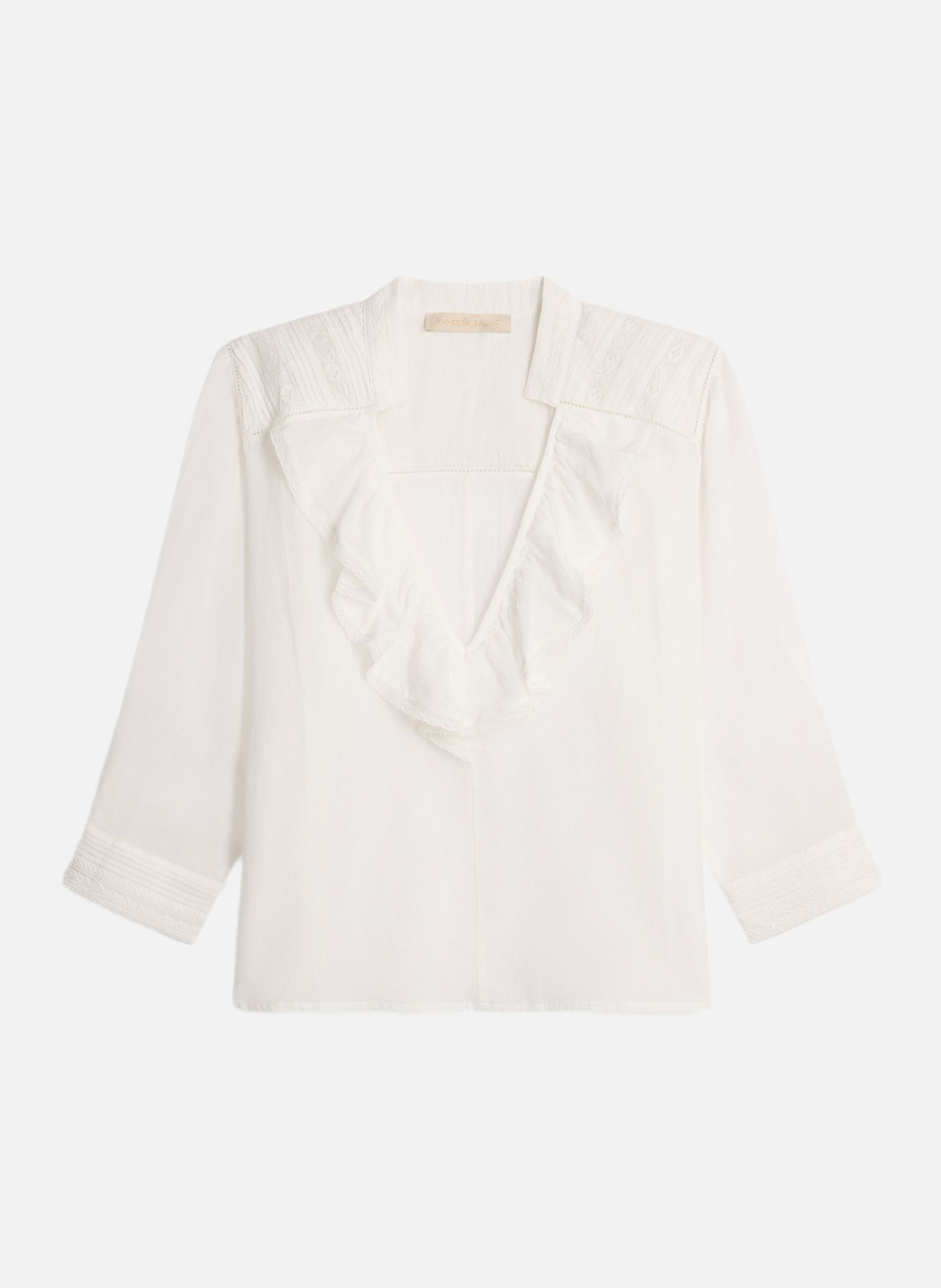 Blouse grenet VANESSA BRUNO Blanc