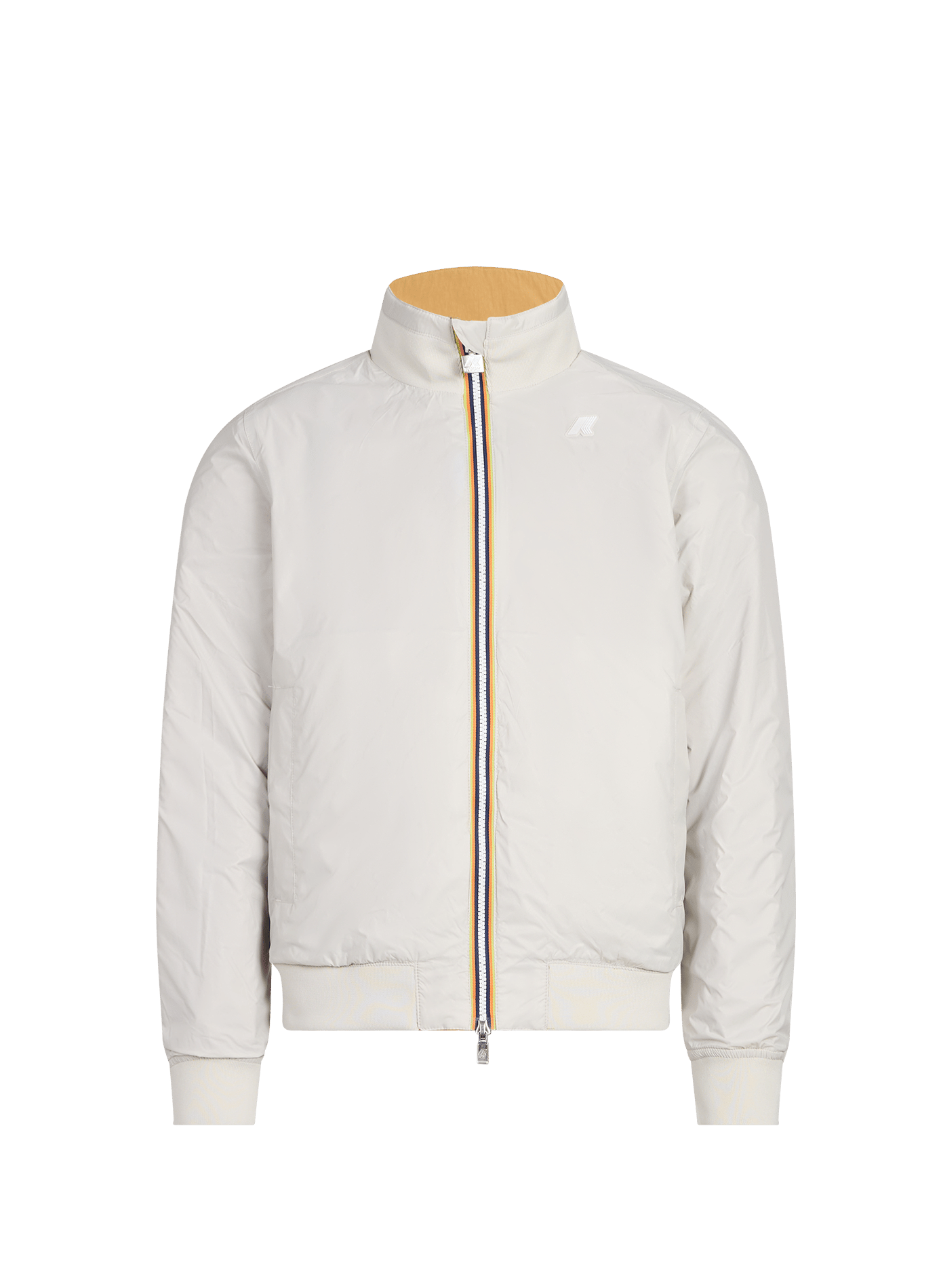 Blouson réversible en coton mélangé K-WAY Marron