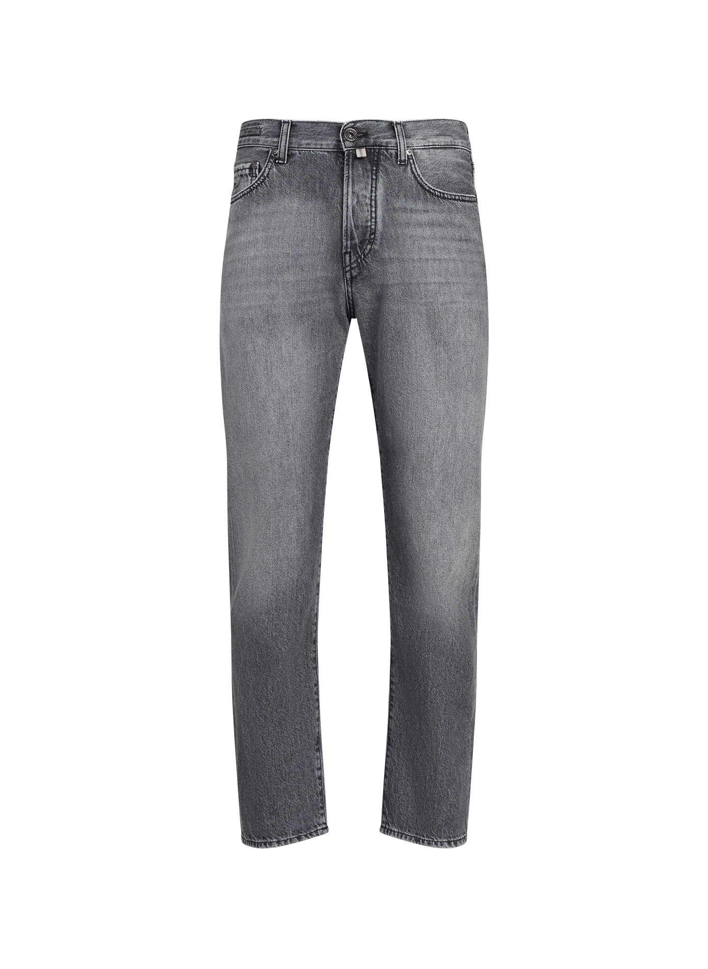 Jean droit en coton mélangé JACOB COHEN Noir