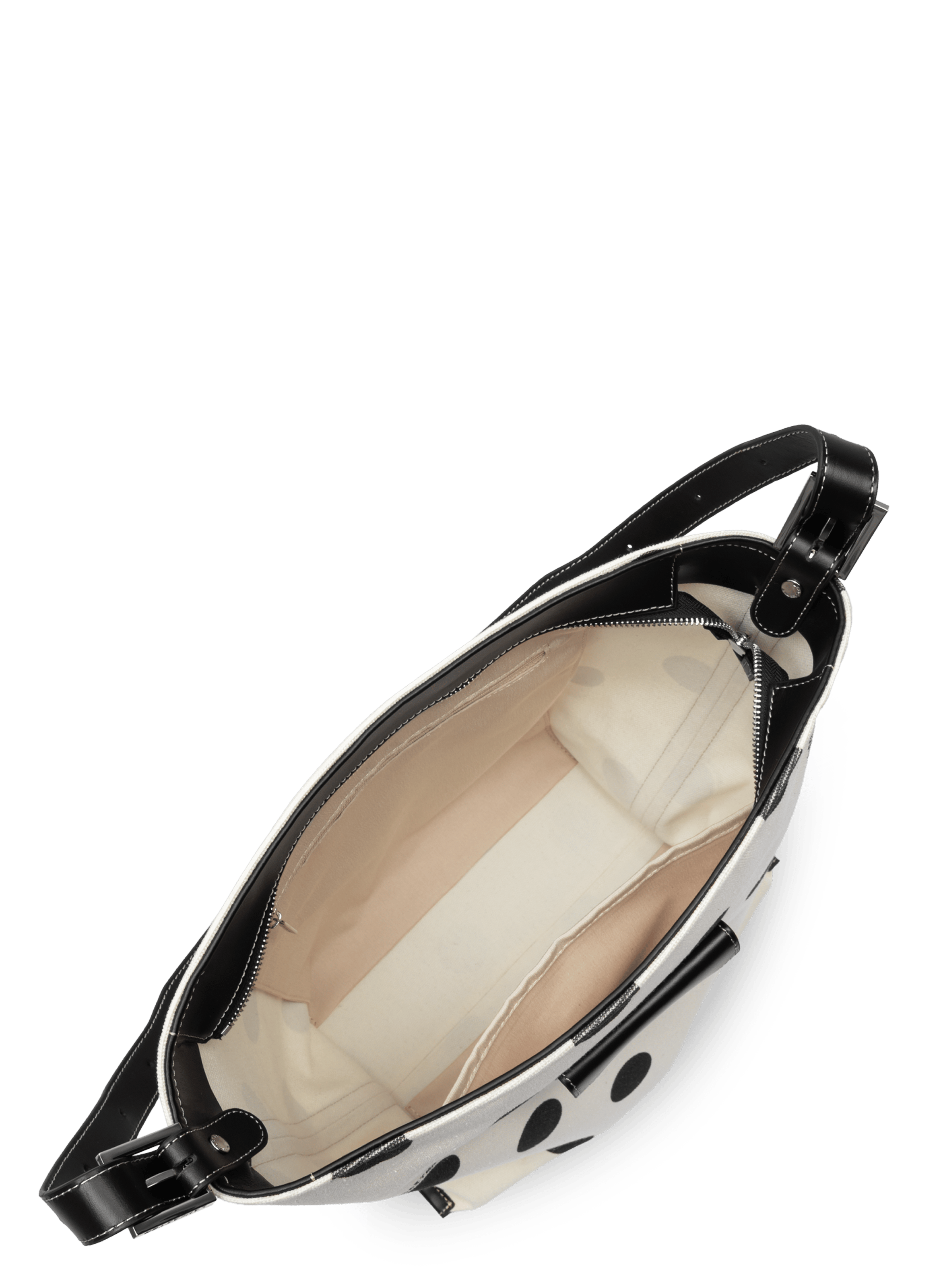 Grand sac seau - canvas kba LANCASTER Beige