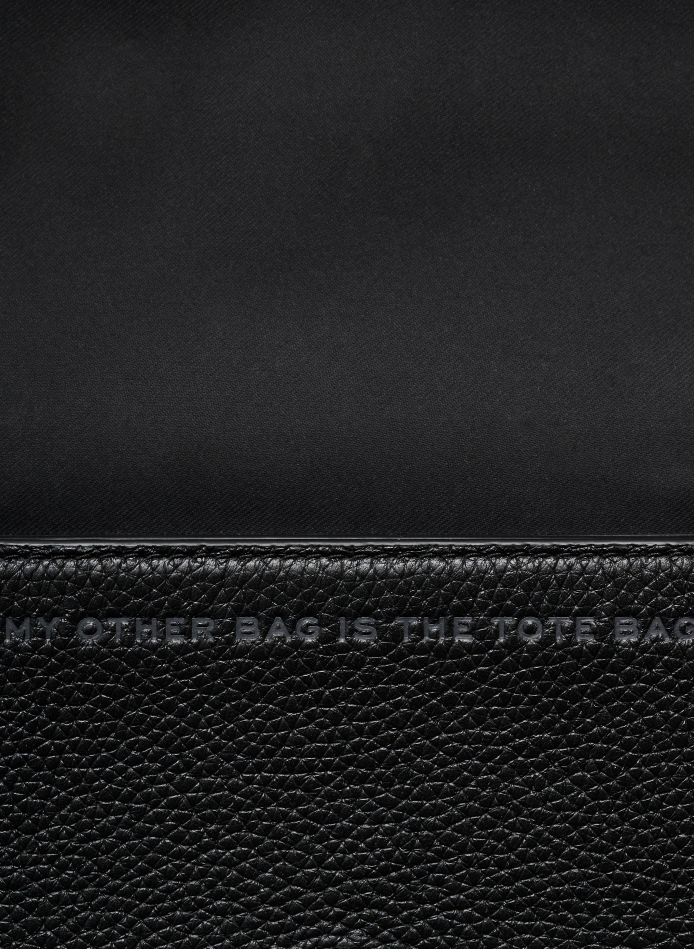 Borsa a tracolla in pelle MARC JACOBS Nero