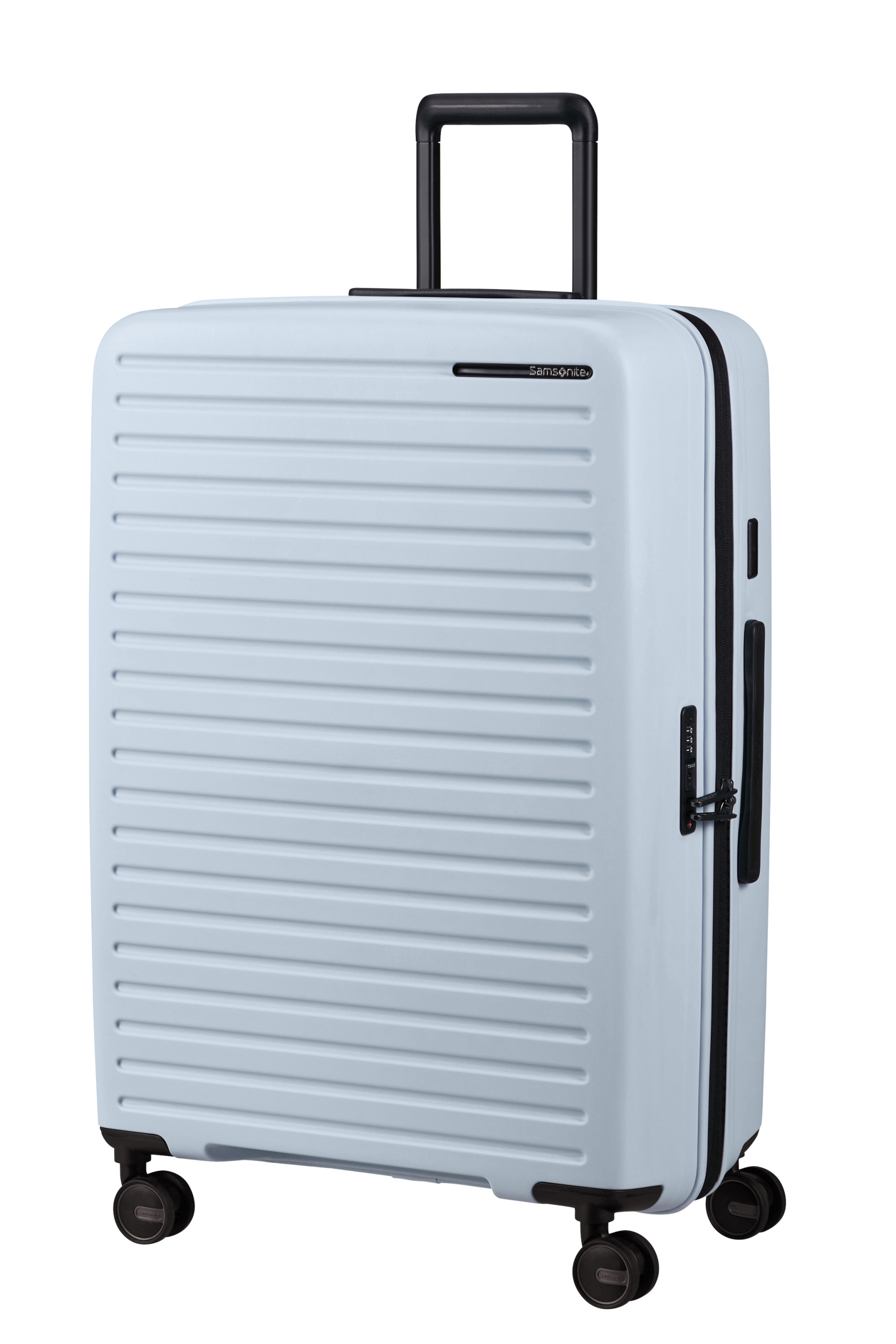Restackd valise 4 roues taille l SAMSONITE Bleu
