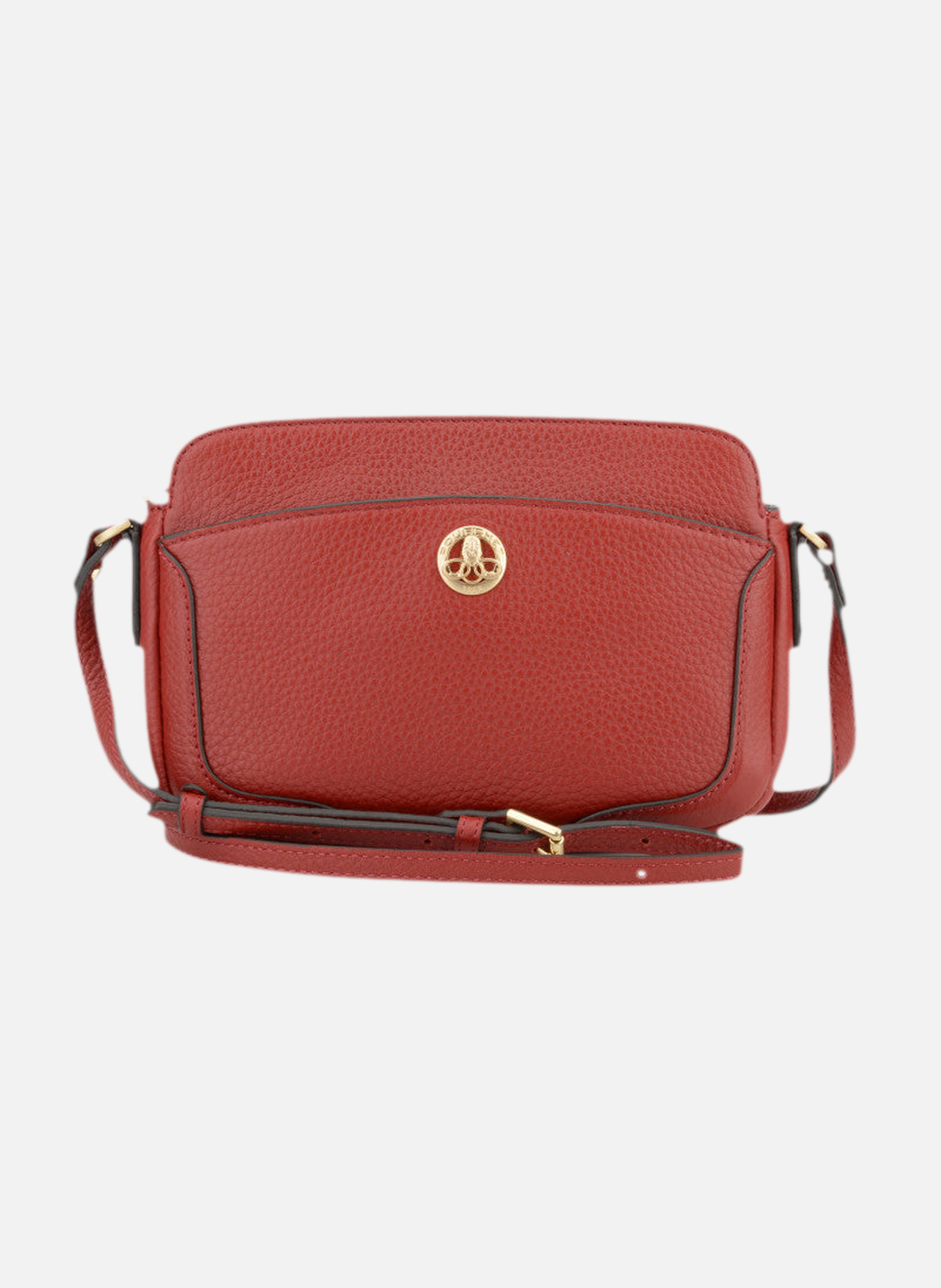 Image | sac cabas en cuir de vachette | Rouge POURCHET Femme